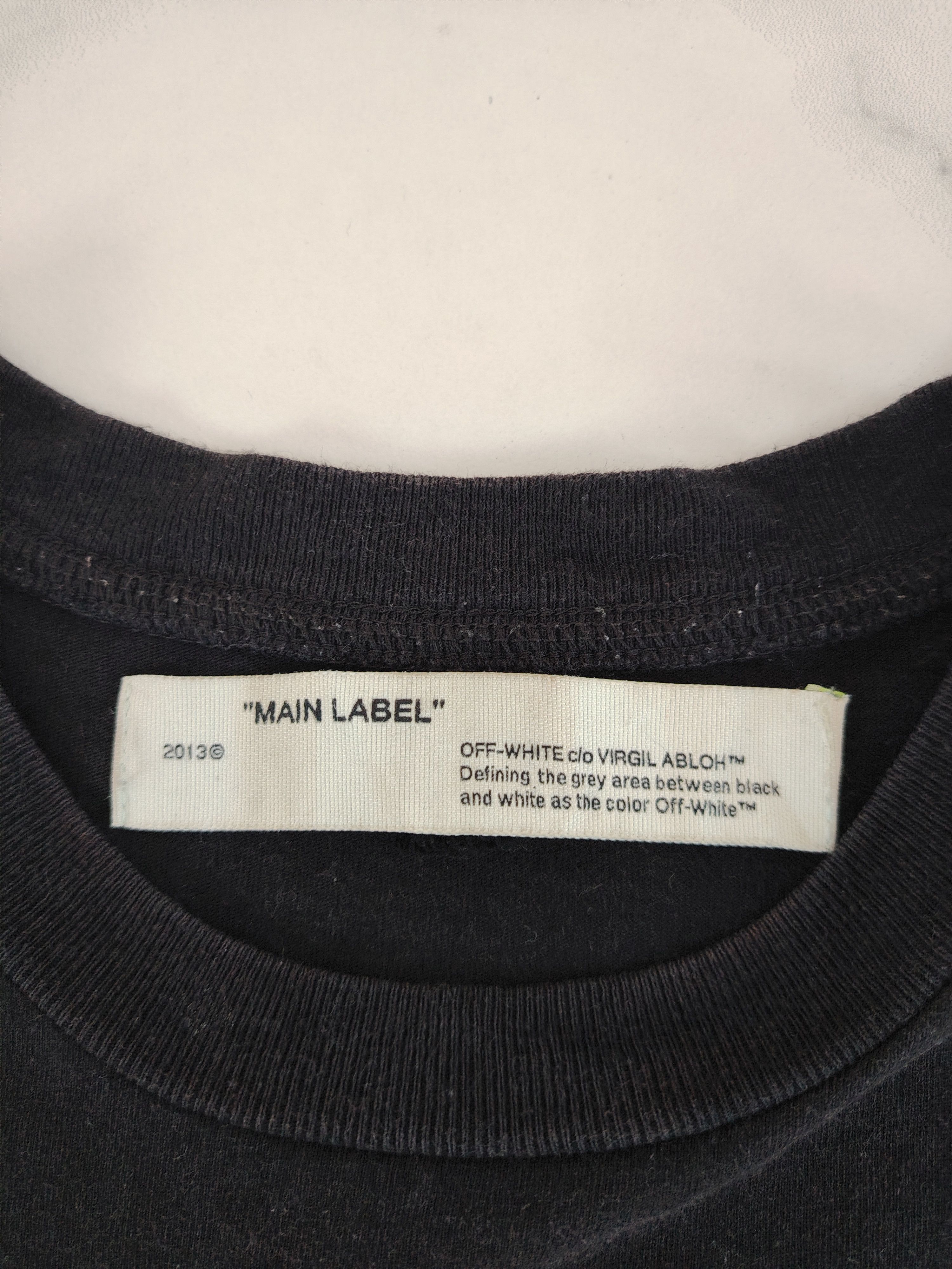 Off-White Off-White SS20 Golden Ratio Dripping Arrows Slim Tee Size US S / EU 44-46 / 1 - 7 Thumbnail
