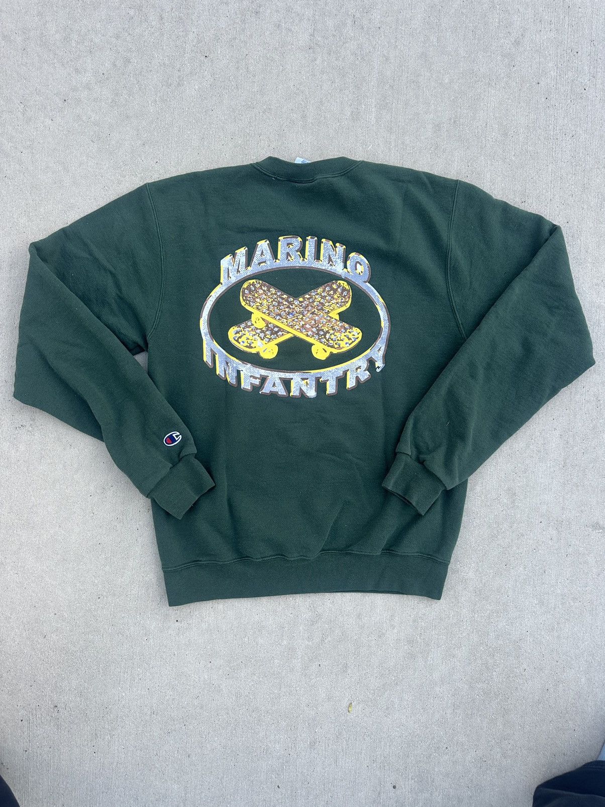 Champion × Marino Infantry Marino Infantry Skate Crewneck Champion size small Size US S / EU 44-46 / 1 - 1 Thumbnail