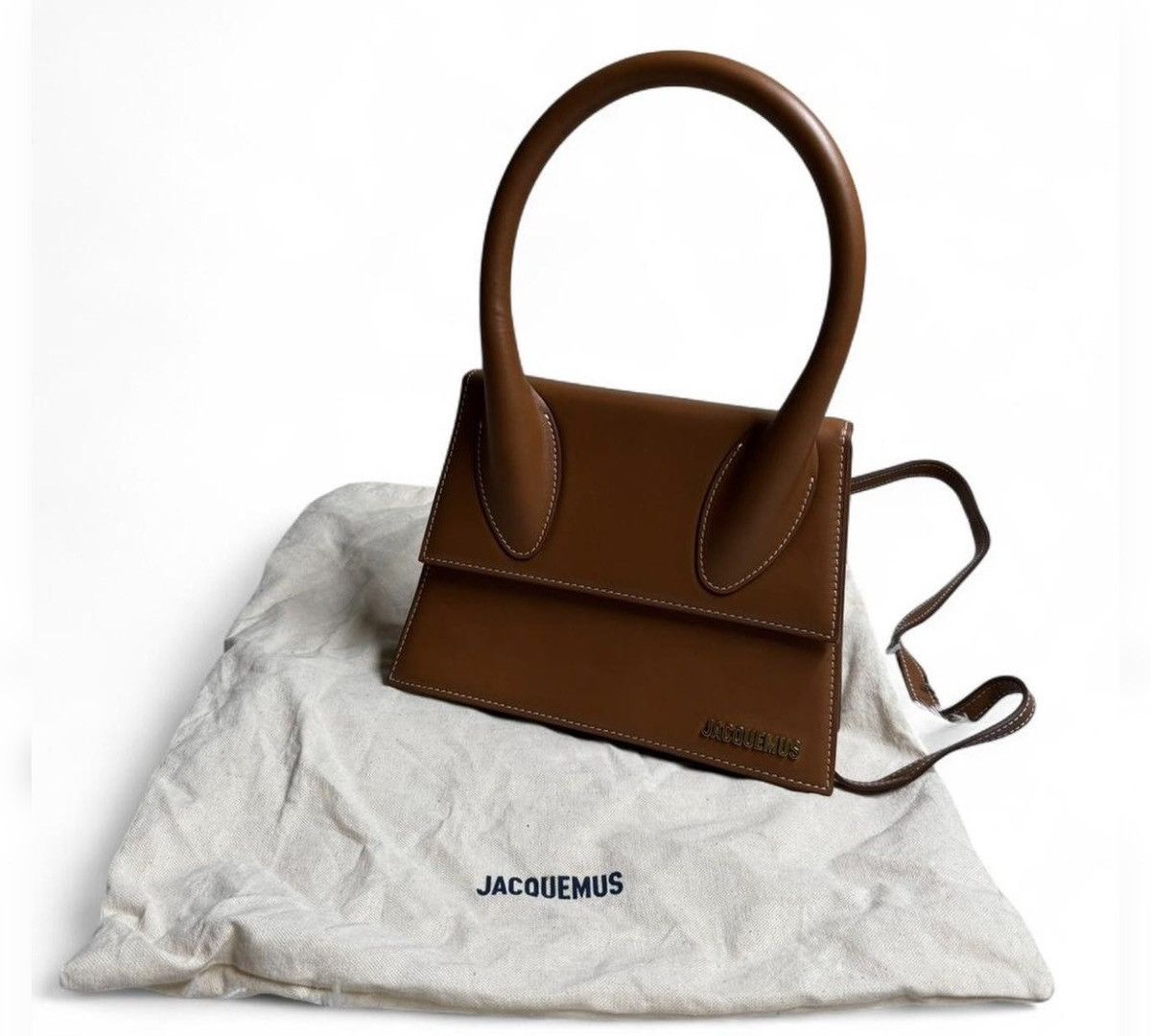 Jacquemus Jacquemus Le grand Chiquito Moyen Top-Handle Leather Bag Size ONE SIZE - 2 Thumbnail