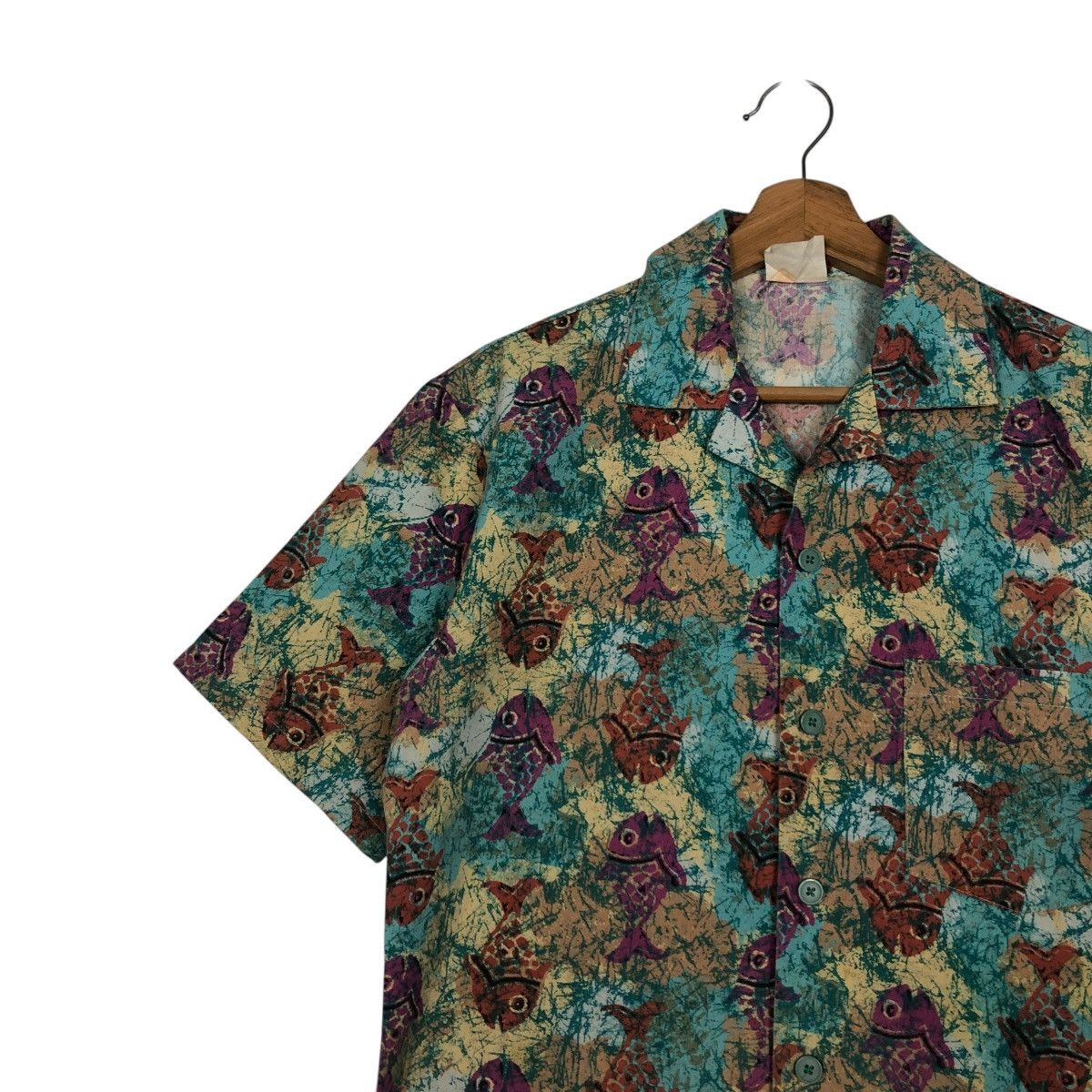 Vintage 🔥VINTAGE SHIRT BUTTON HAWAII FULL PRINT FLOWER Size US S / EU 44-46 / 1 - 9 Thumbnail
