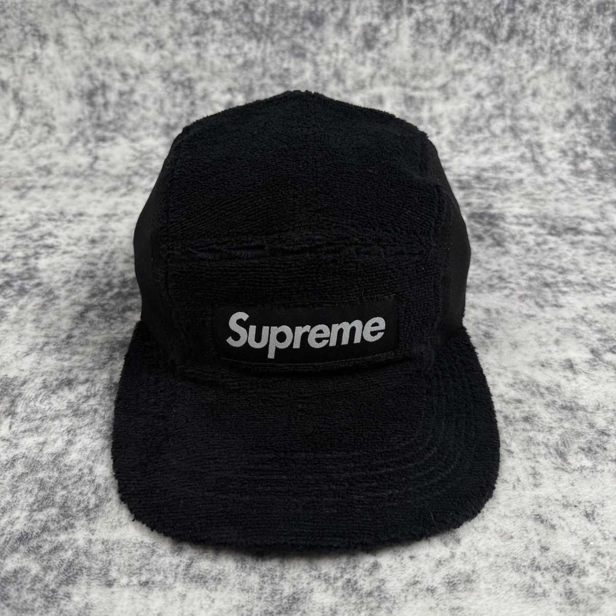 Supreme Supreme Fleece Mesh Side Camp ‘Black’ Cap Size ONE SIZE - 1 Thumbnail