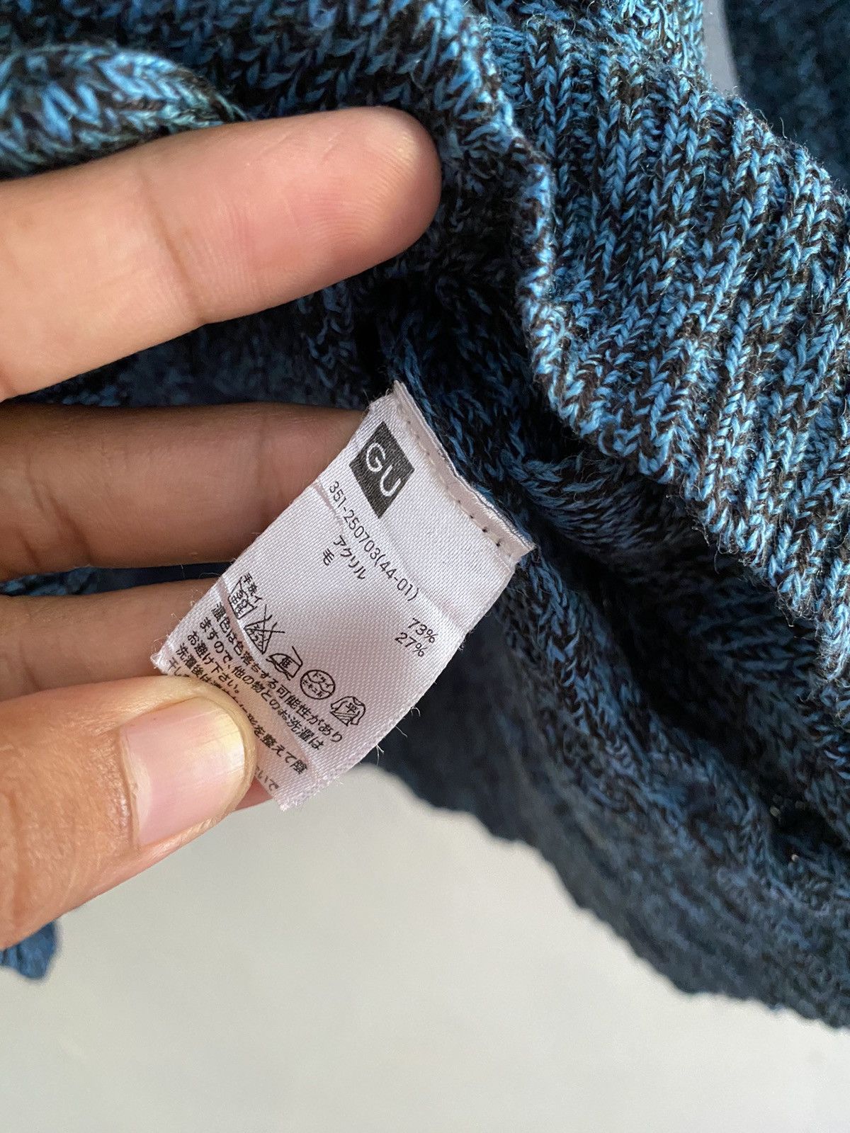If Six Was Nine × Japanese Brand × Le Grande Bleu (L.G.B.) Gu Uniqlo kntiwear cardigan Size US M / EU 48-50 / 2 - 6 Thumbnail