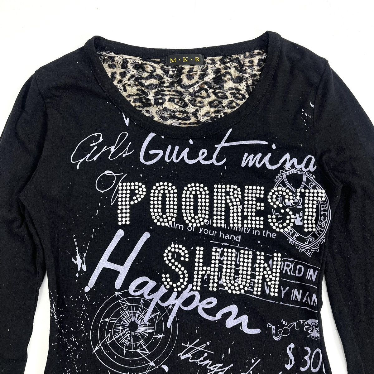 Seditionaries 2000s M.K.R Poem Distressed Ifsixwasnine Lgb Goa Long Sleeve Size US M / EU 48-50 / 2 - 4 Thumbnail
