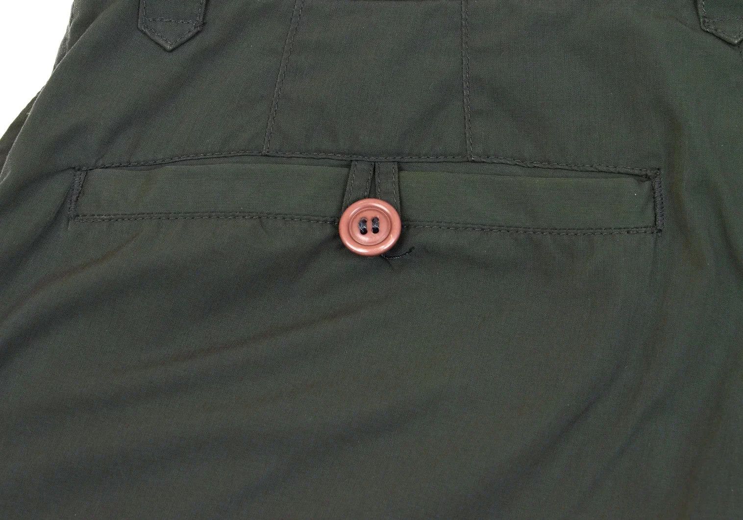 Issey Miyake Polyester Blend Zip Design Pants in Khaki Size S Size US 30 / EU 46 - 17 Thumbnail