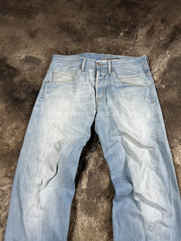 Engineered Garments × Levi's Vintage Levi's Engineered Oversized Twisted Jeans Size US 34 / EU 50 - 3 Thumbnail