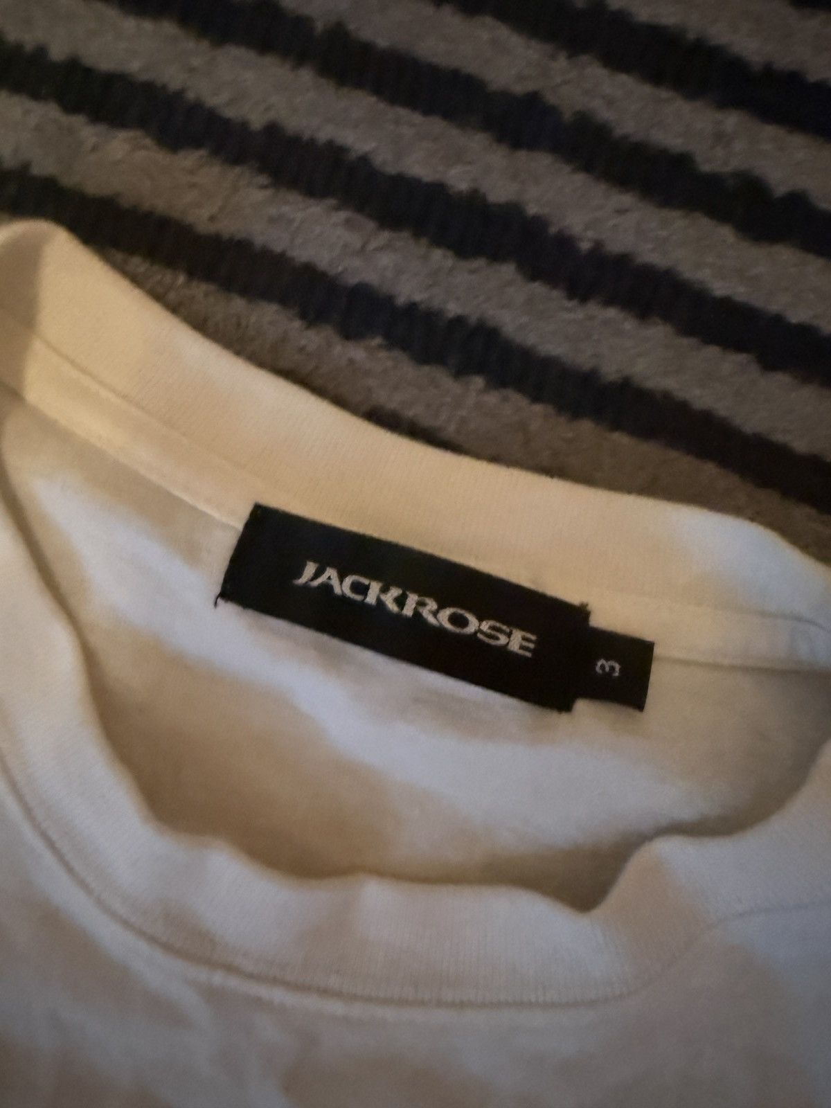Japanese Brand jackrose enough boxlogo tee Size US M / EU 48-50 / 2 - 4 Thumbnail