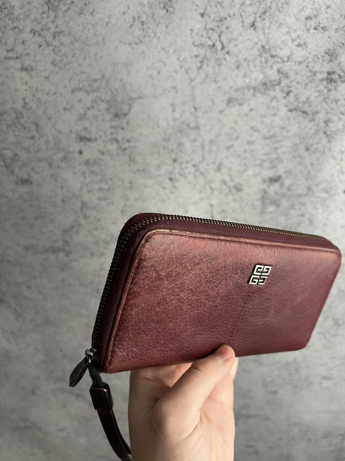 Givenchy Givenchy Leather Wallet Purse Red Luxury Size ONE SIZE - 23 Thumbnail