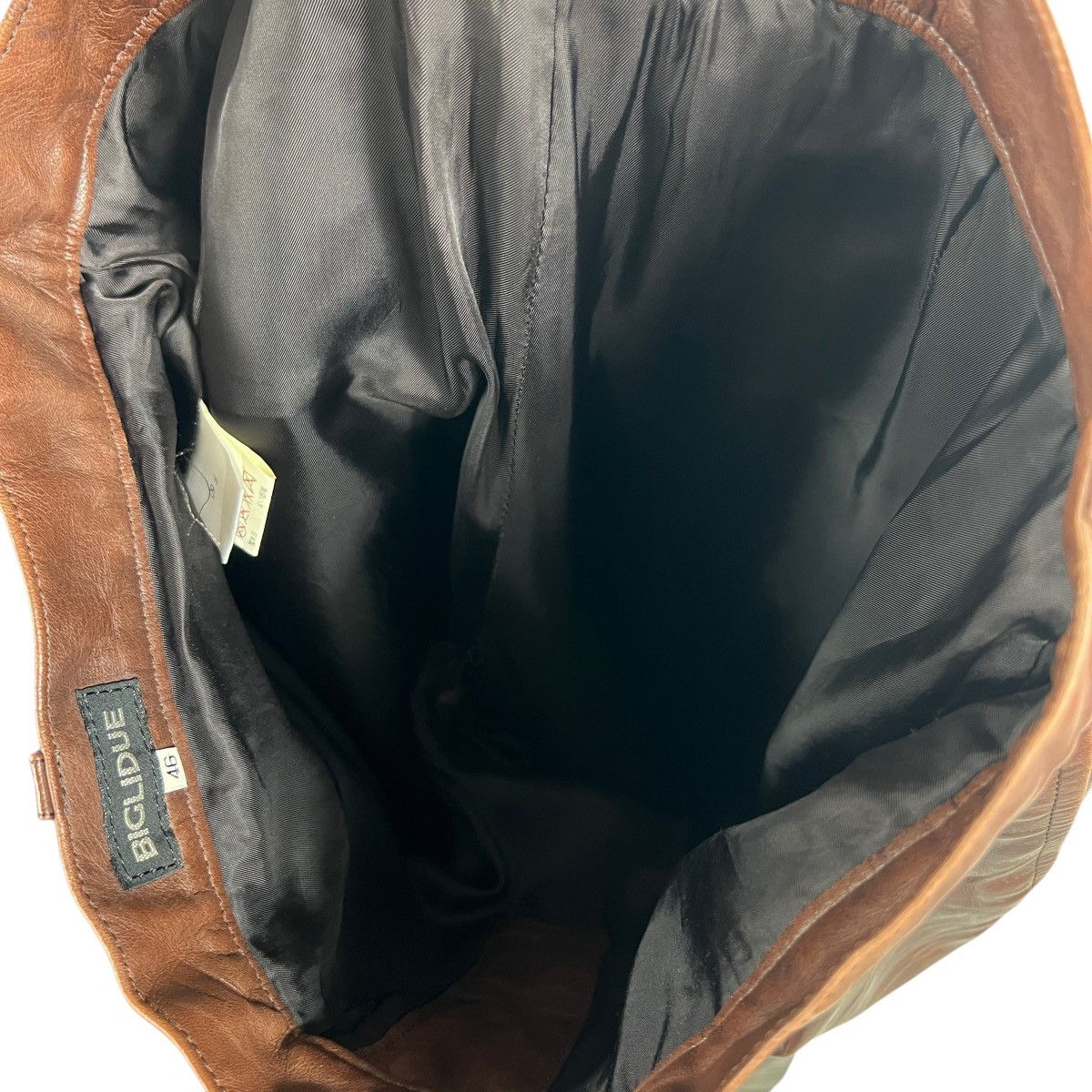 Japanese Brand 🔥 BIGLIDUE LEATHER TROUSER PANT MADE IN JAPAN Size US 29 - 9 Thumbnail