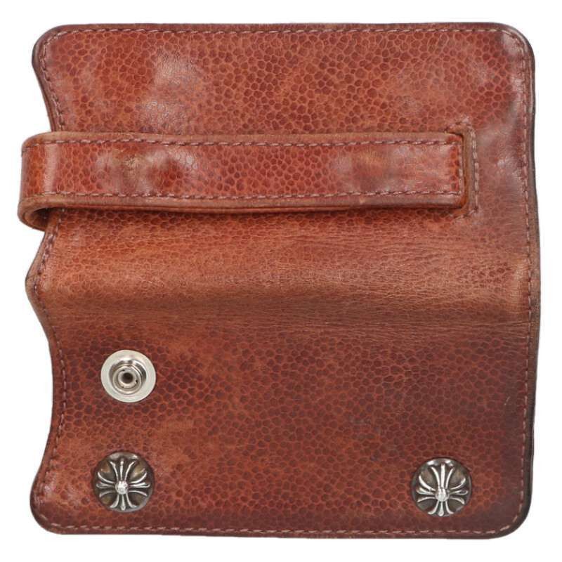 Chrome Hearts Chrome Hearts Leather Key Case Cross Button Size ONE SIZE - 4 Thumbnail