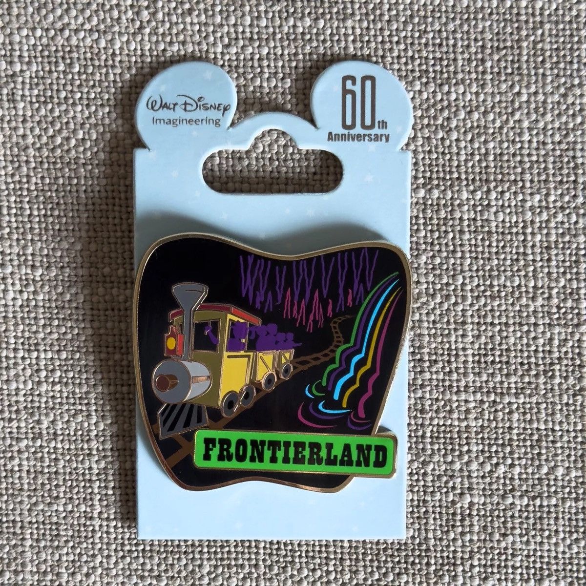 Disney 60th Anniversary Decade Series 1950s Frontierland Mine Train Size ONE SIZE - 1 Thumbnail