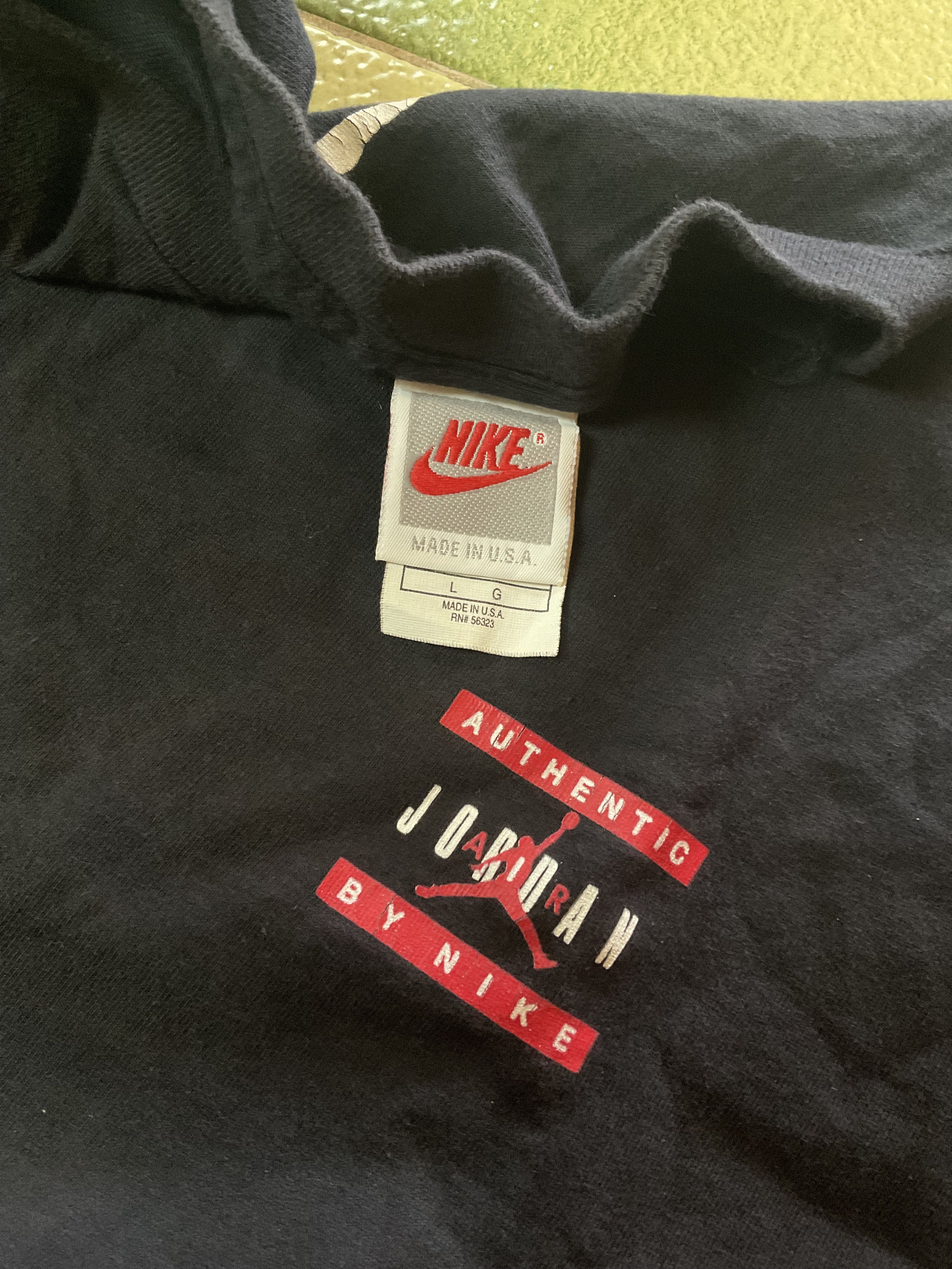 NBA Vintage 90s Authentic Air Jordan by NIKE T-Shirt Jordan Size US XL / EU 56 / 4 - 6 Thumbnail