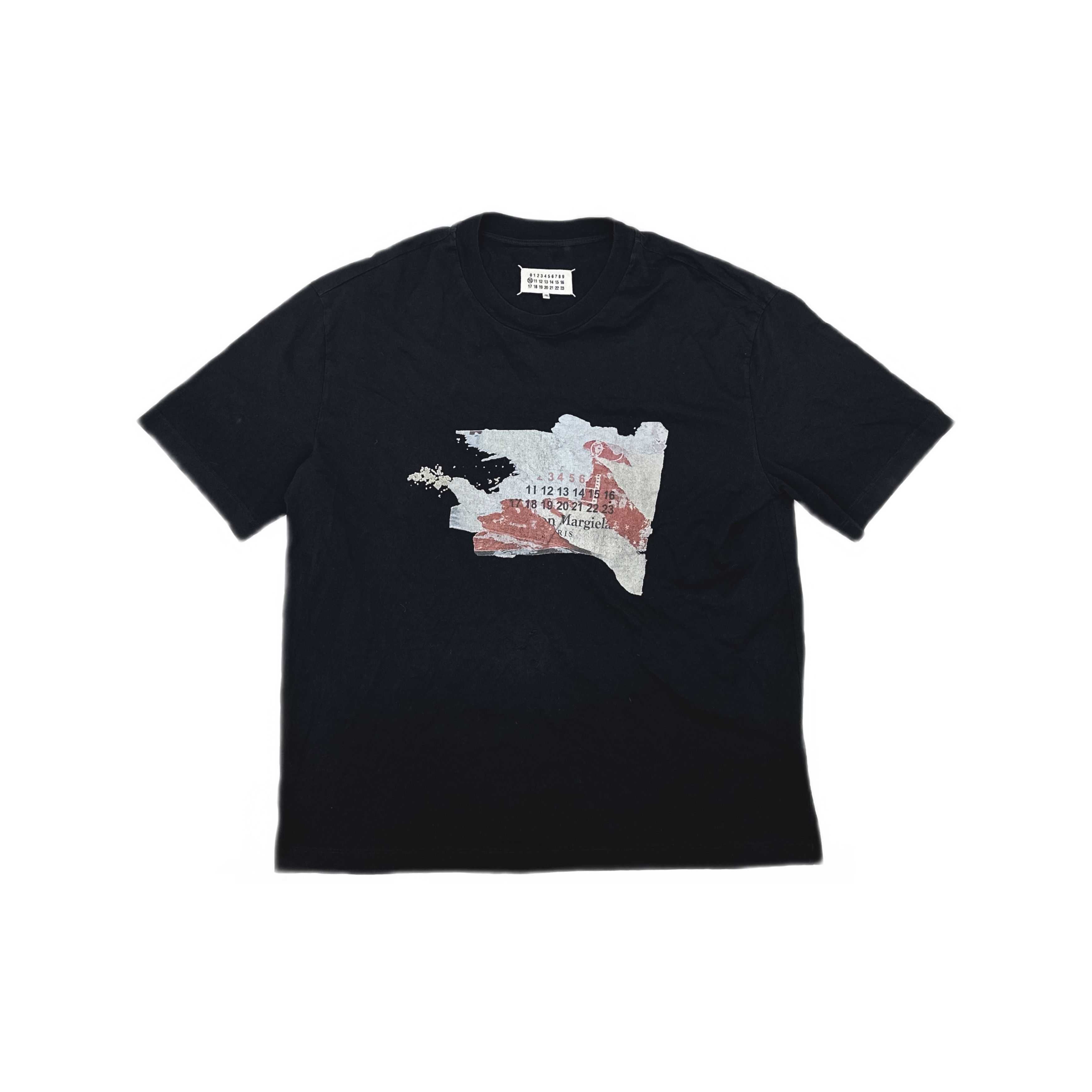 Maison Margiela Maison Margiela 21ss Red Print T-shirt - dmc | Grailed