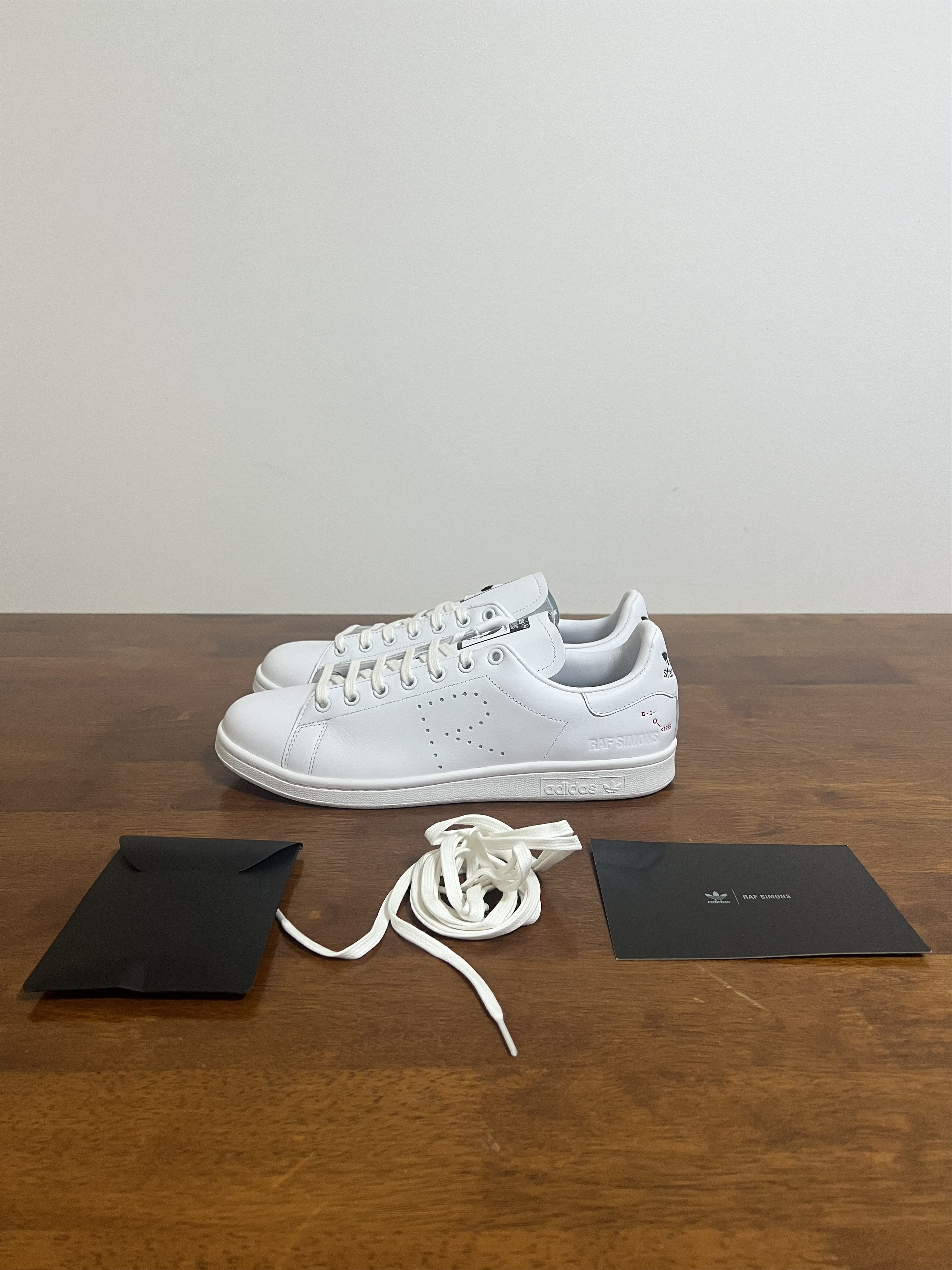 Adidas × Raf Simons 💚 2018 Raf Simons x Adidas Stan Smith Core White US 10 NEW Size US 10 / EU 43 - 5 Thumbnail