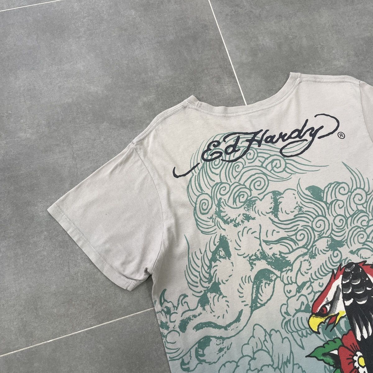 Christian Audigier × Ed Hardy Ed Hardy by Christian Audigier Skull New York T-Shirt Size M Size US M / EU 48-50 / 2 - 14 Thumbnail