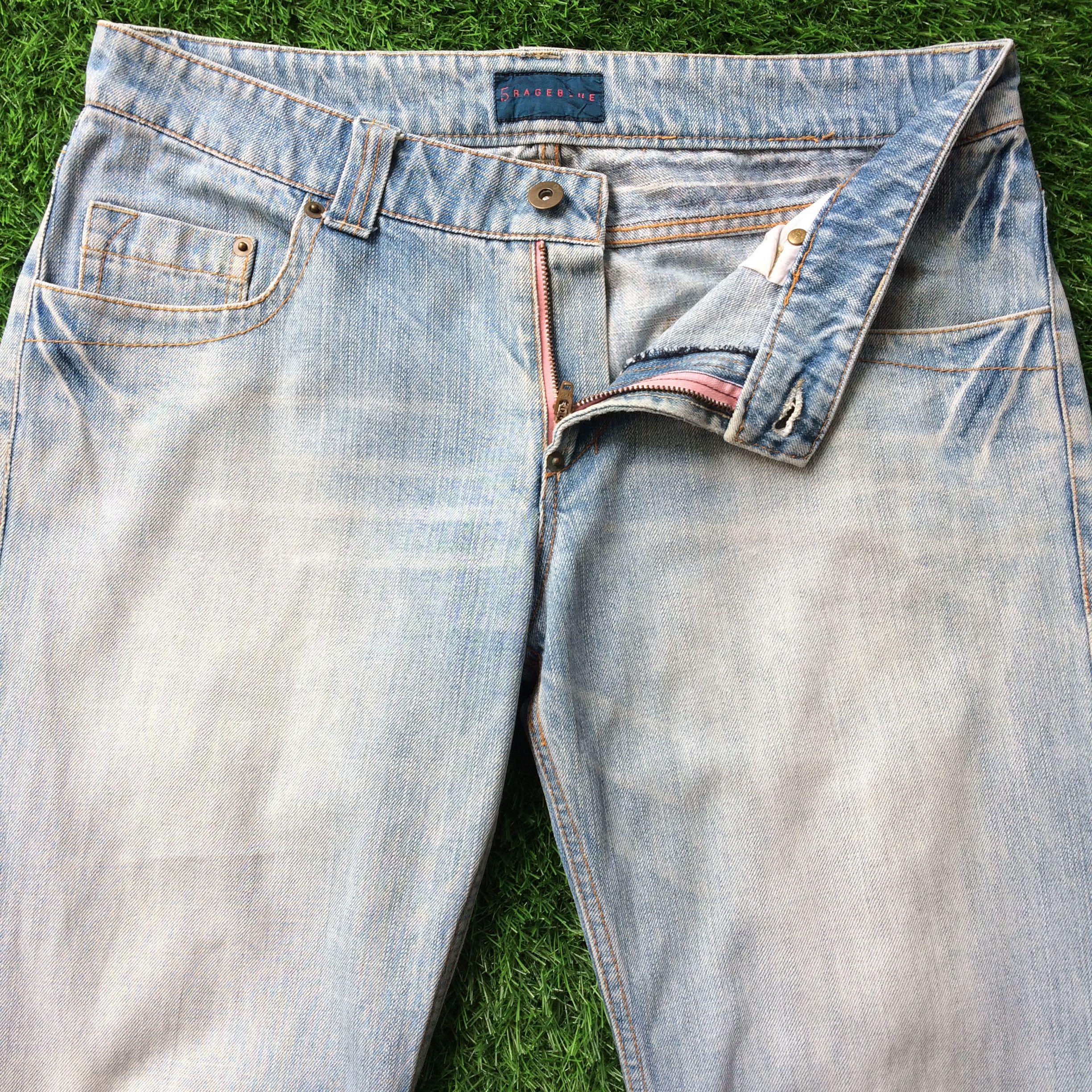Japanese Brand × Jean Distressed Japanese Faded Denim Jeans D-701 Size US 32 / EU 48 - 3 Thumbnail