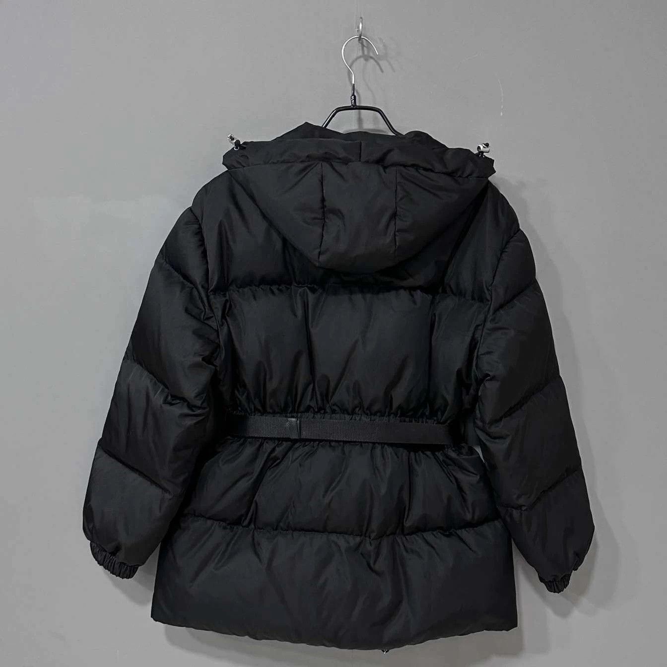 Prada PRADA 25FW triangle logo waist bag cinched down jacket 38 Size XS / US 0-2 / IT 36-38 - 3 Thumbnail