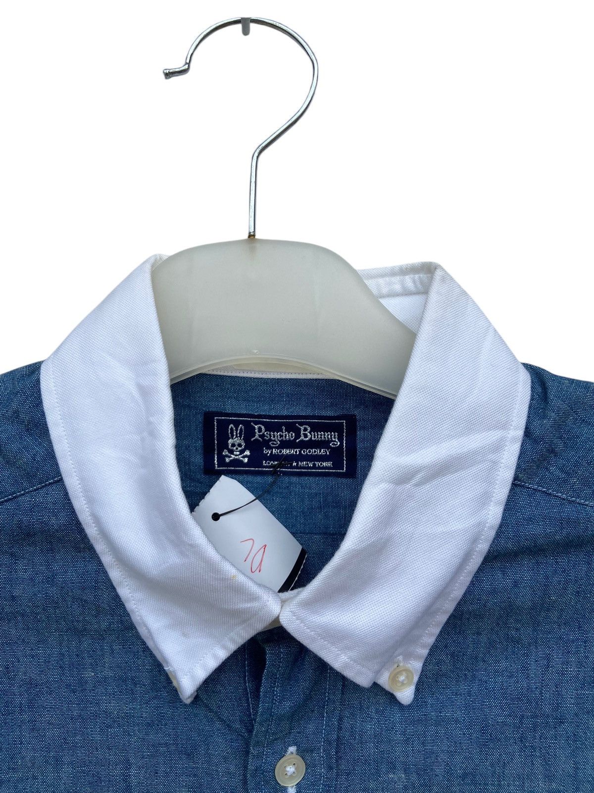 Psycho Bunny Psycho Bunny By Robert Godley Chambray Style Size US M / EU 48-50 / 2 - 3 Thumbnail