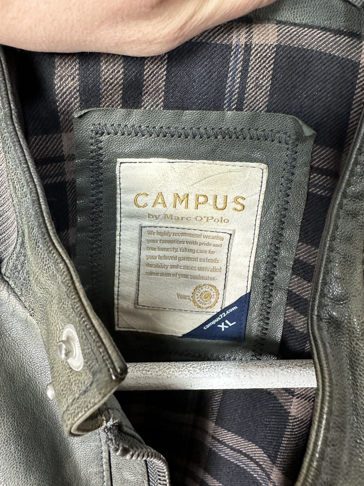 Genuine Leather × Marc O'Polo Campus by Marc O Polo Casual Real Leather Jacket Size M Size US M / EU 48-50 / 2 - 13 Thumbnail