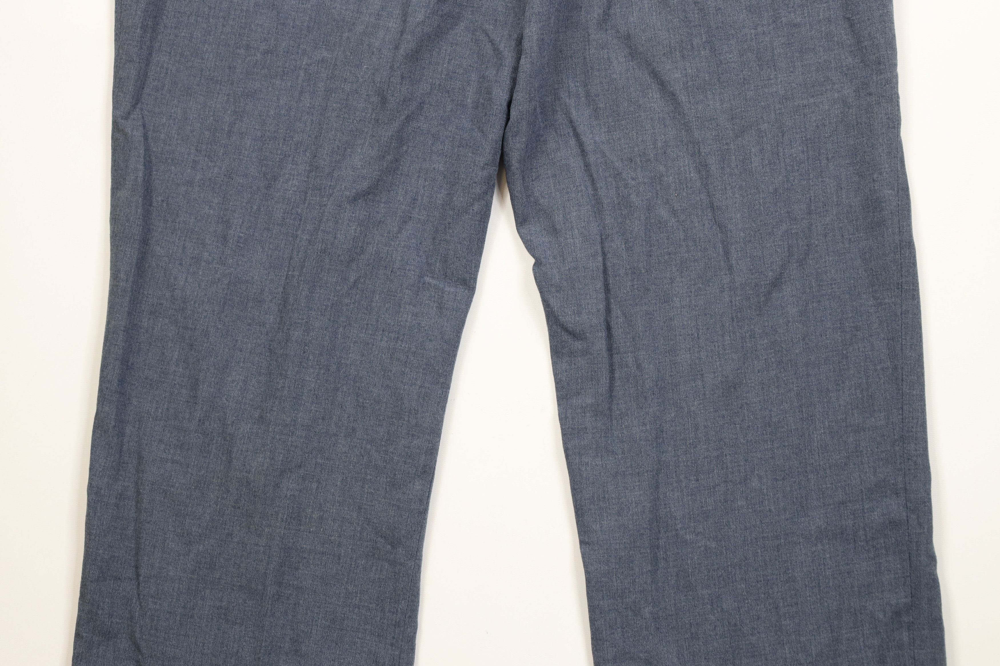 Vintage Vintage 70s Streetwear Knit Flared Wide Leg Chino Pants USA Size US 36 / EU 52 - 10 Thumbnail