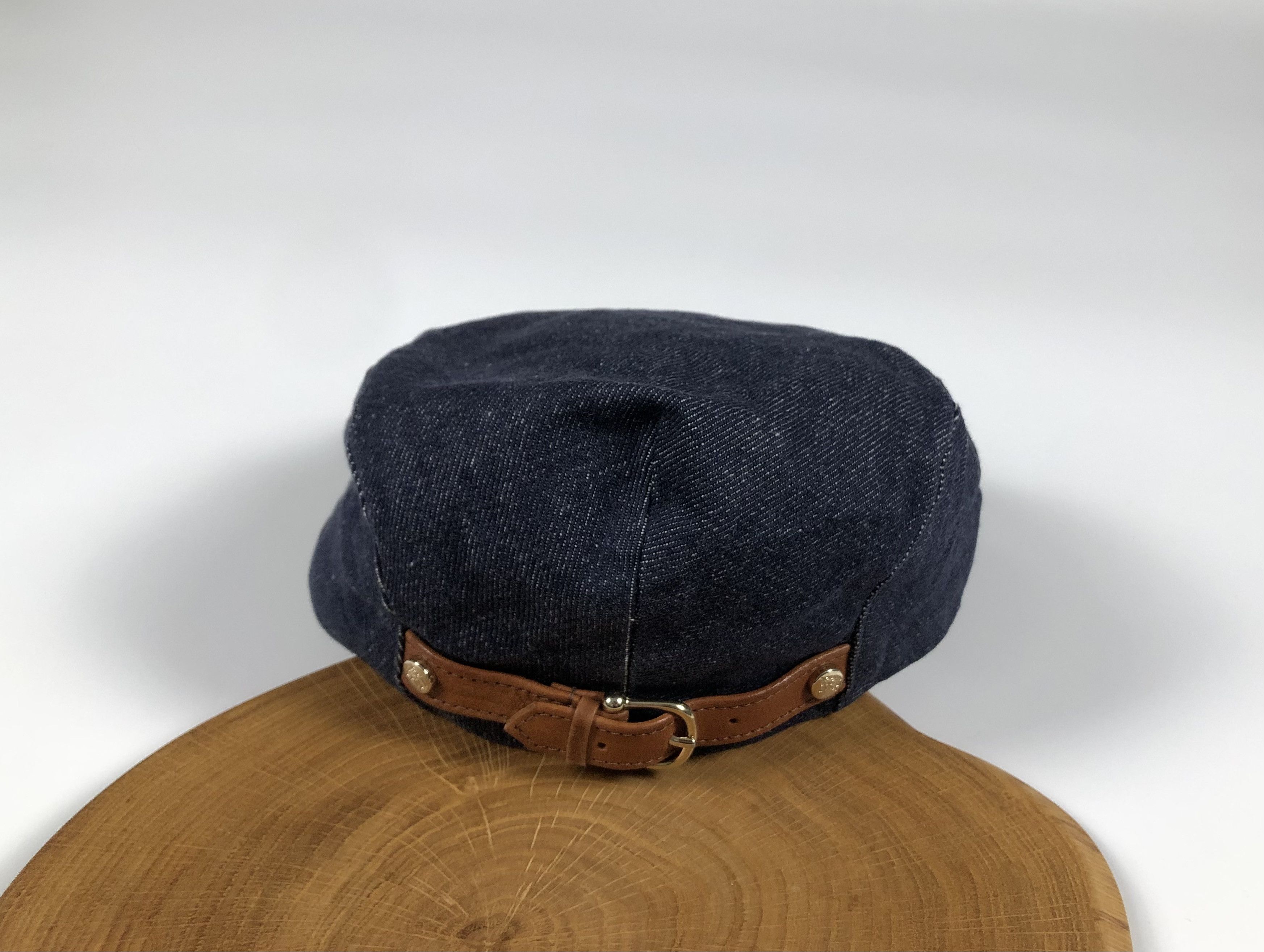 Burberry Burberry Blue Denim Women’s Cap Size ONE SIZE - 4 Thumbnail