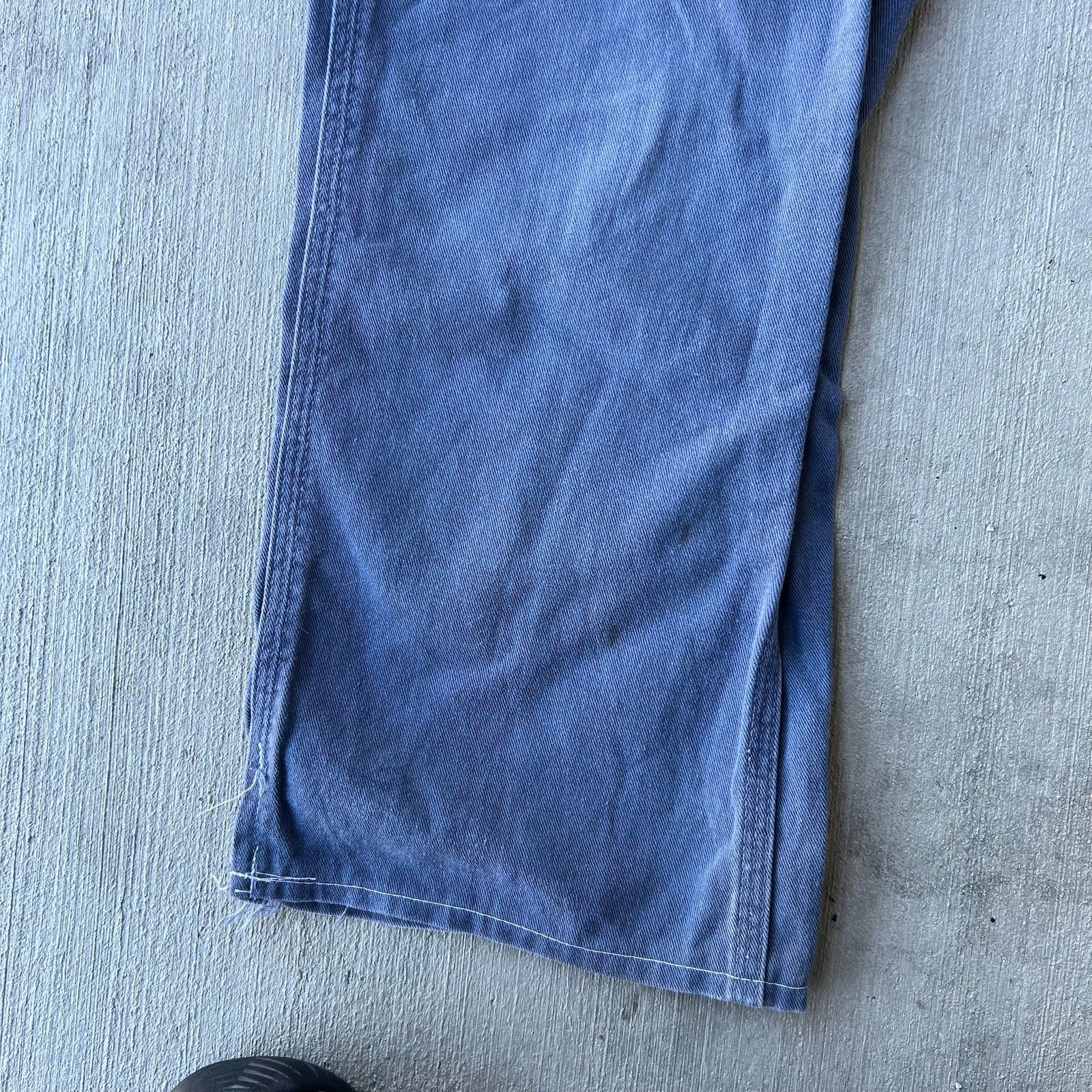 Carhartt × Vintage Carhartt blue WSK189 work wear carpenter pants Size US 26 / EU 42 - 9 Thumbnail