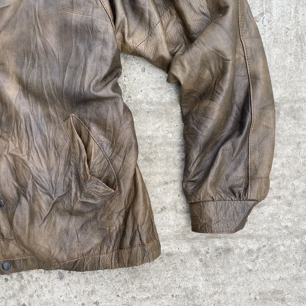 Vintage Vintage Leather Moto Jacket Mimora Style USA 90s Y2K Size US M / EU 48-50 / 2 - 3 Thumbnail
