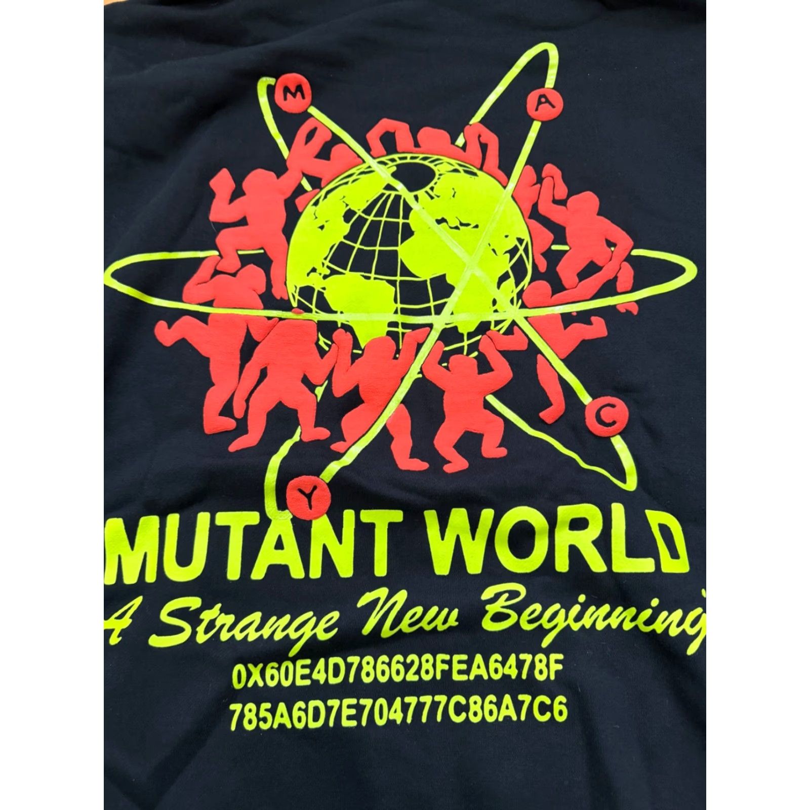 Vintage MAYC Mutant Ape Yacht Club Mutant World Hoodie Mens L NWOT Black Pullover Bored Ape Shirt Size US L / EU 52-54 / 3 - 5 Thumbnail