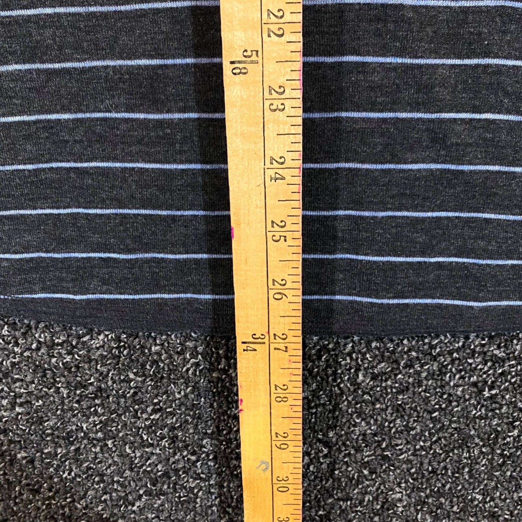 Marine Layer Marine Layer Shirt Mens XL Gray Blue Striped Henley Tee Short Sleeve Shirt T-Shirt Logo Casual Mens Size US XL / EU 56 / 4 - 4 Thumbnail