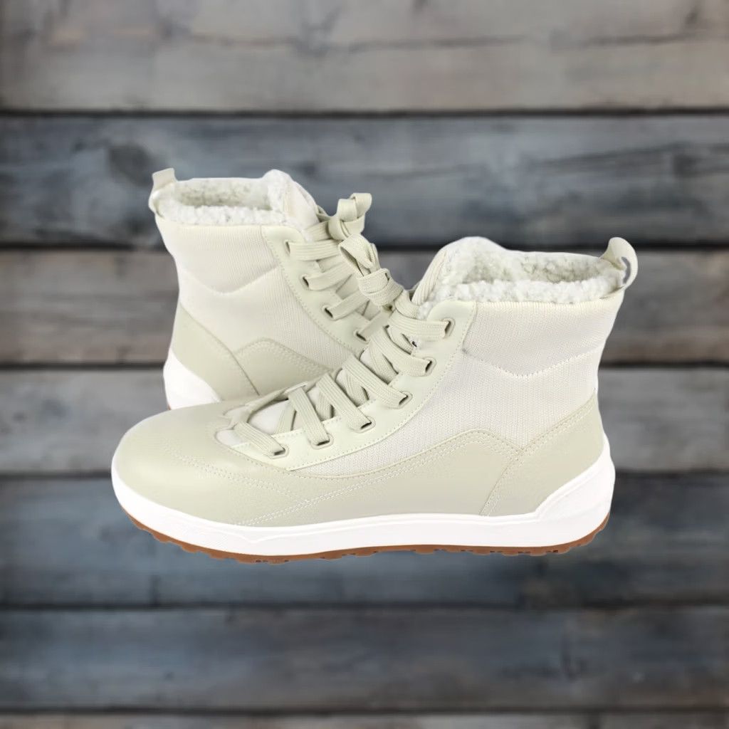 Vintage Vessi Women's Alta High Top 2 Lined Boots Waterproof Ivory Size 11 - Boots - Women - Ivory - 11 Size L / US 10 / IT 46 - 1 Thumbnail