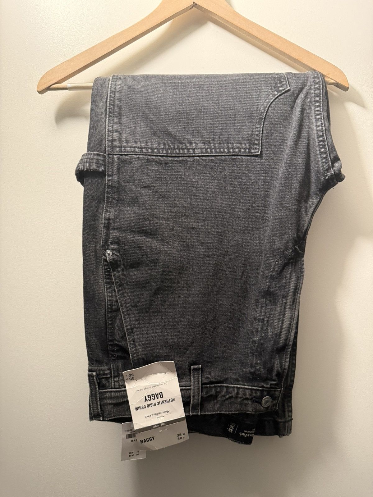 Abercrombie & Fitch Abercrombie & Fitch Authentic Rigid Denim (Baggy) Size US 38 / EU 54 - 1 Thumbnail