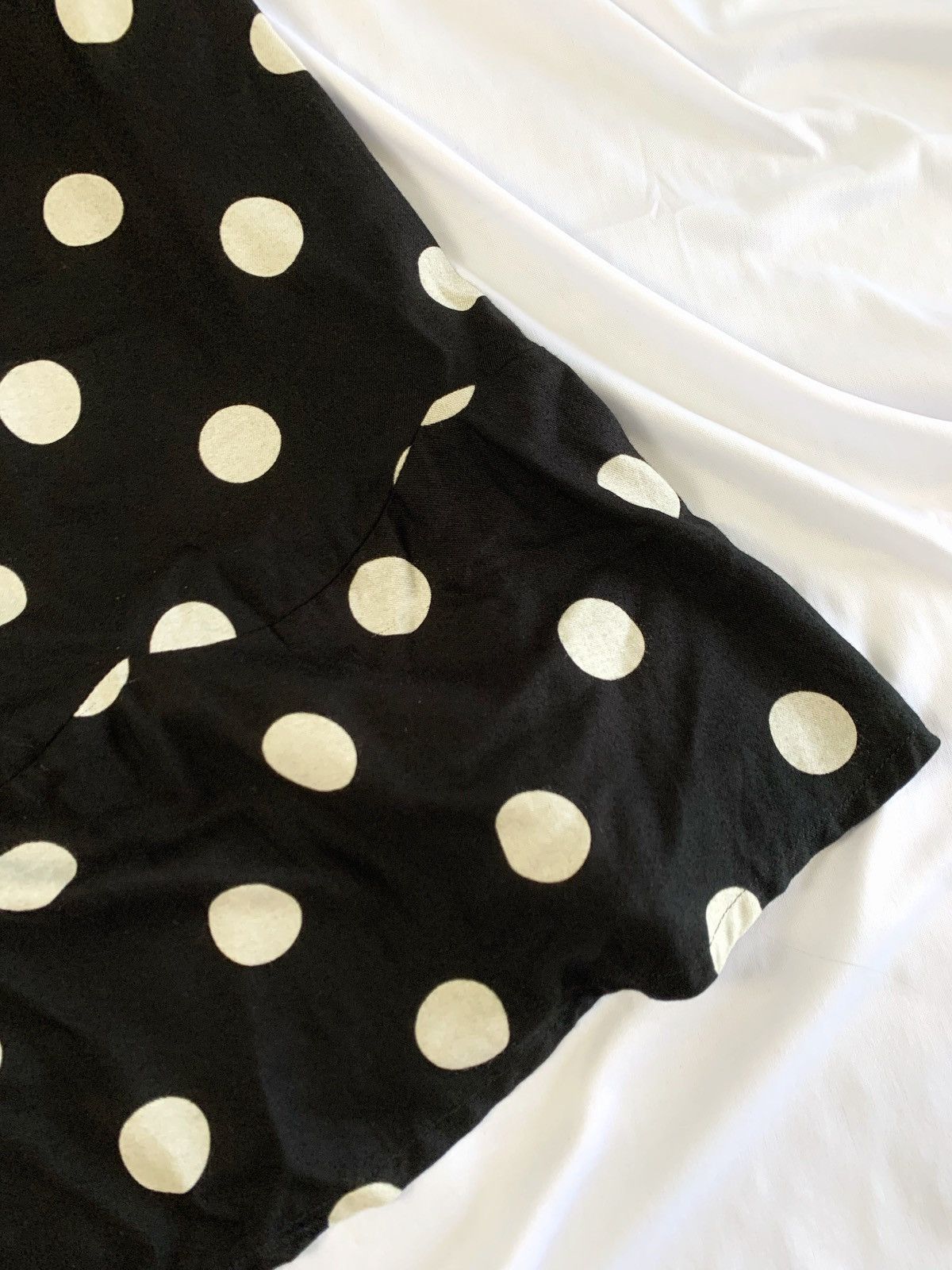 Comme des Garcons comme des garcons tricot polka skirt avant garde japn Size 28" / US 6 / IT 42 - 4 Thumbnail