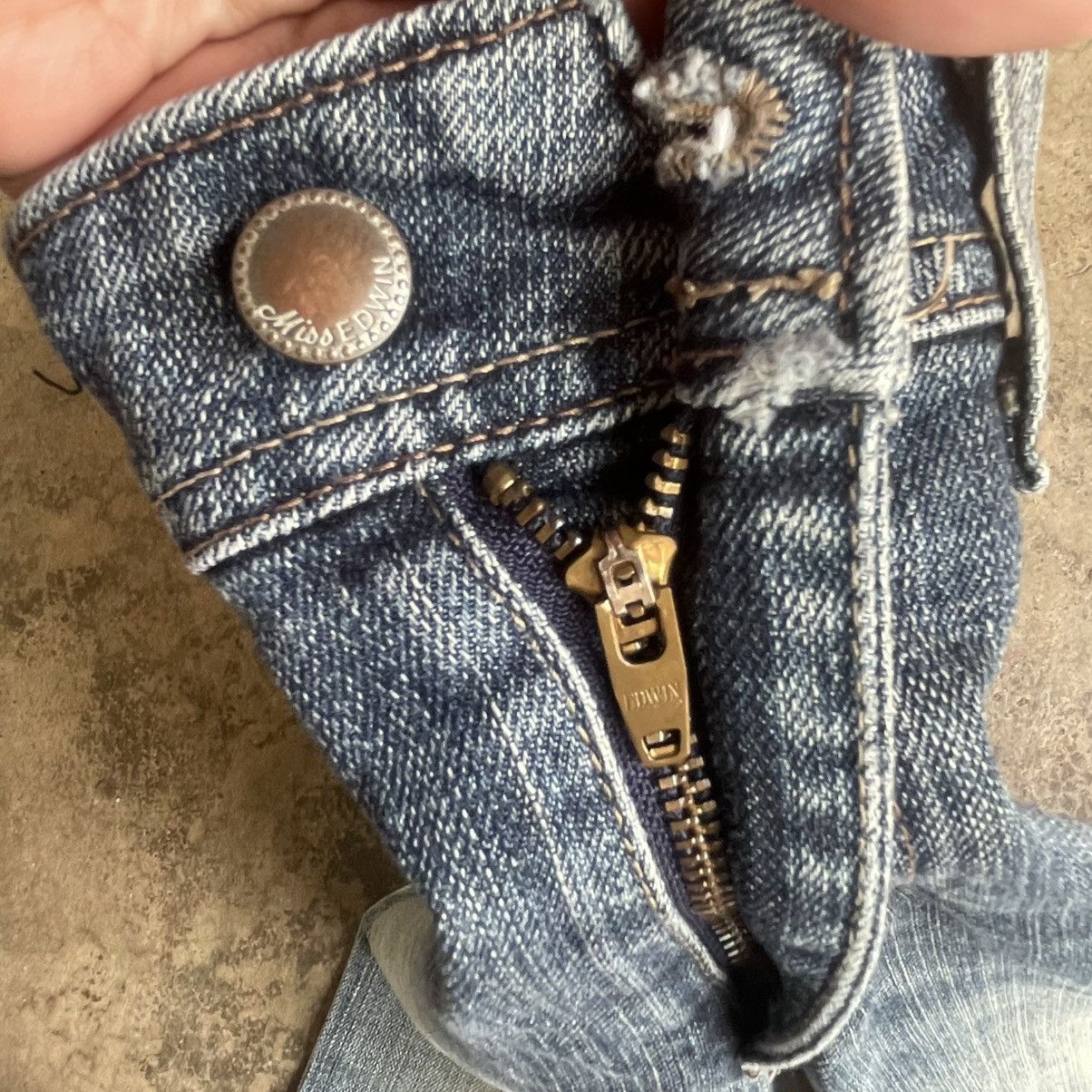 Edwin 🔥🇯🇵Vintage Edwin Stoned Washed Miss Women Slim Fit Jeans Size 28" / US 6 / IT 42 - 13 Thumbnail