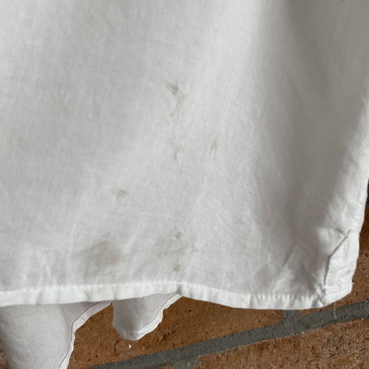 Japanese Brand G.O.A White Soft Pocket Shirt Size ONE SIZE - 3 Thumbnail