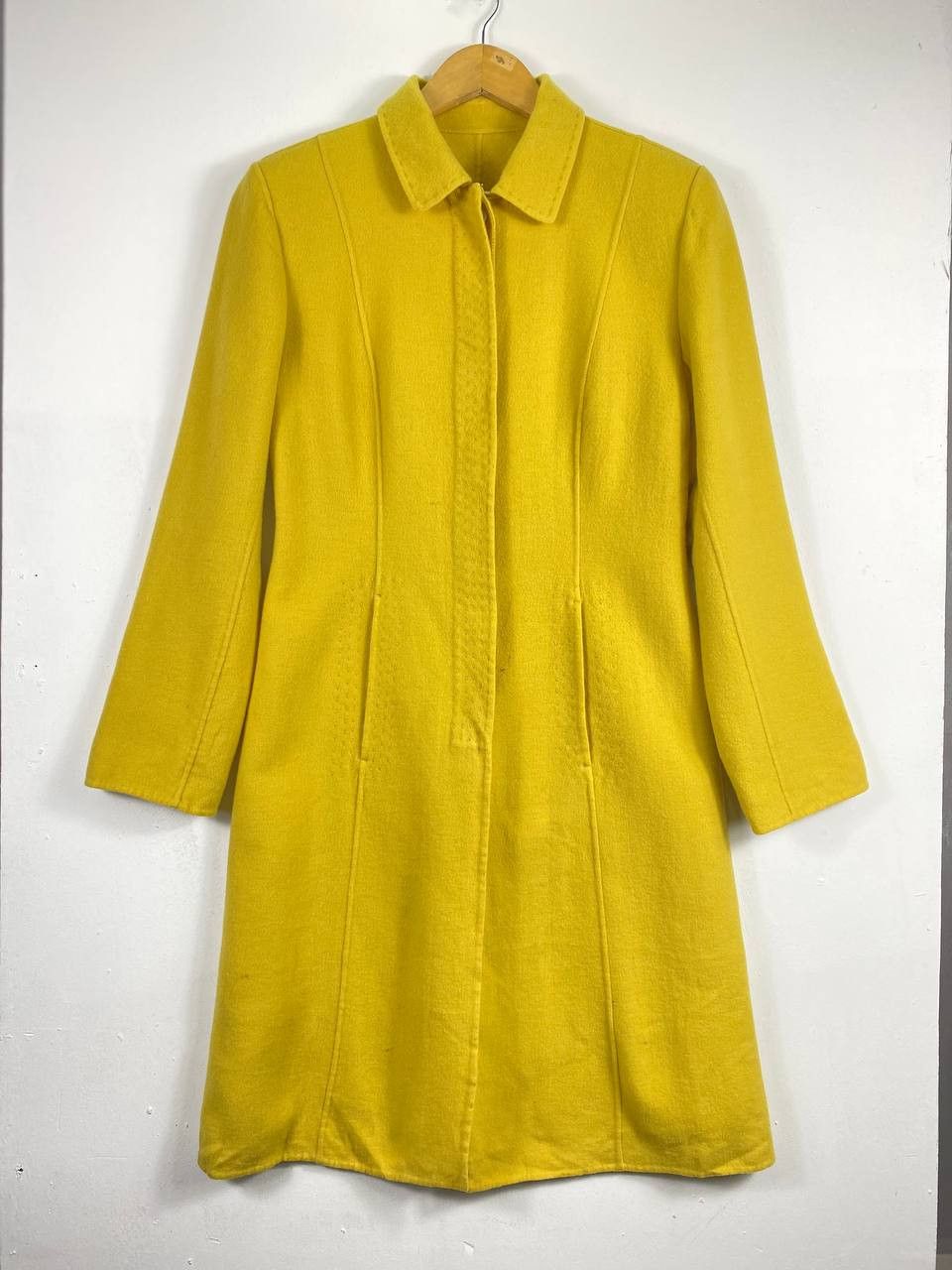 Trussardi trussardi long wool jacket nice design Size M / US 6-8 / IT 42-44 - 1 Thumbnail
