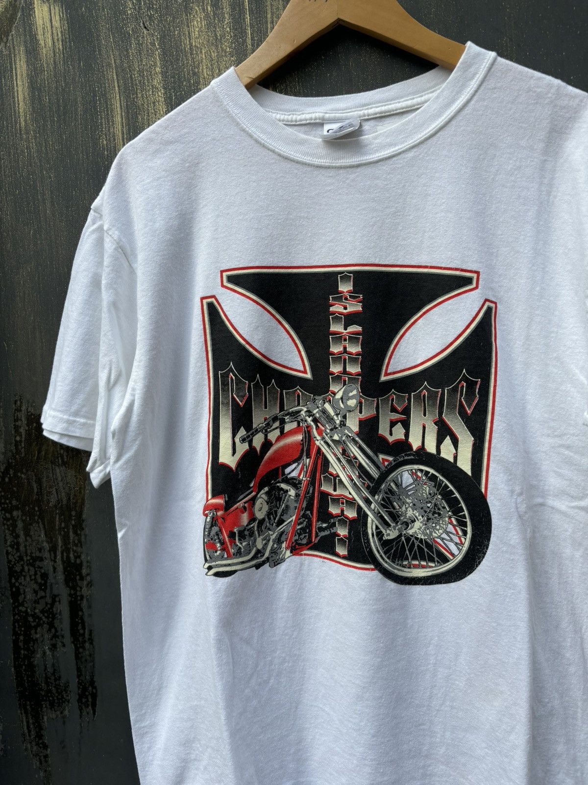 Vintage × West Coast Choppers RARE! Vintage 90’s Choppers Art Paul Walker Size US L / EU 52-54 / 3 - 4 Thumbnail