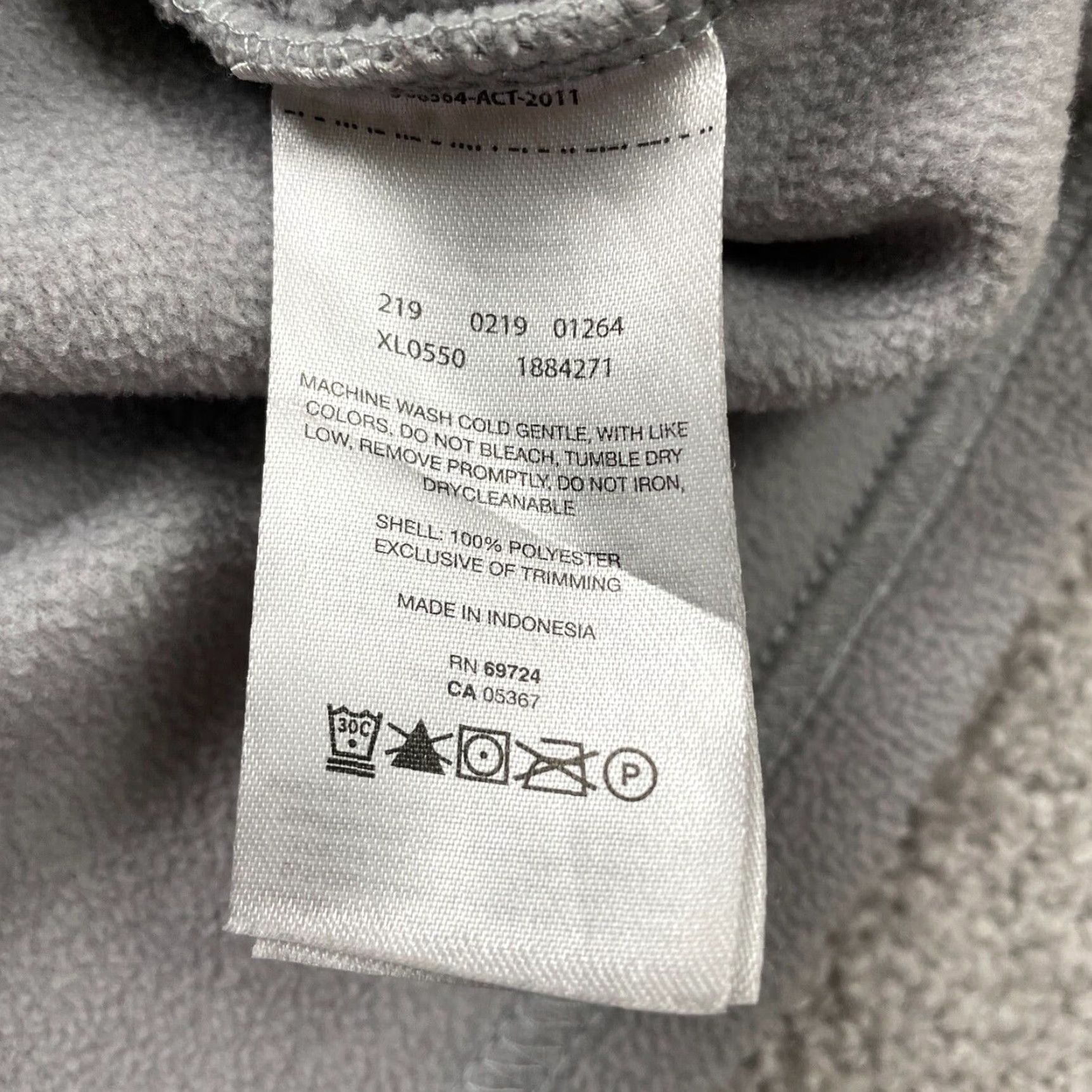 Pinko Columbia Fleece Jacket Womens Small Gray Pink 1/4 Zip Long Sleeve Hiking Outdoor Jacket/Coat Womens Small Gray Pink 1/4 Zip Long Sleeve Hiking Outdoor Size S / US 4 / IT 40 - 5 Thumbnail