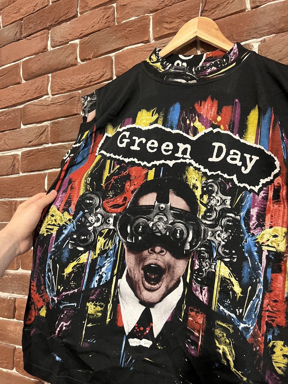 Band Tees 90s Green Day Insomniac Ker Plunk Vintage Tank Top Punk Band Size US L / EU 52-54 / 3 - 3 Thumbnail