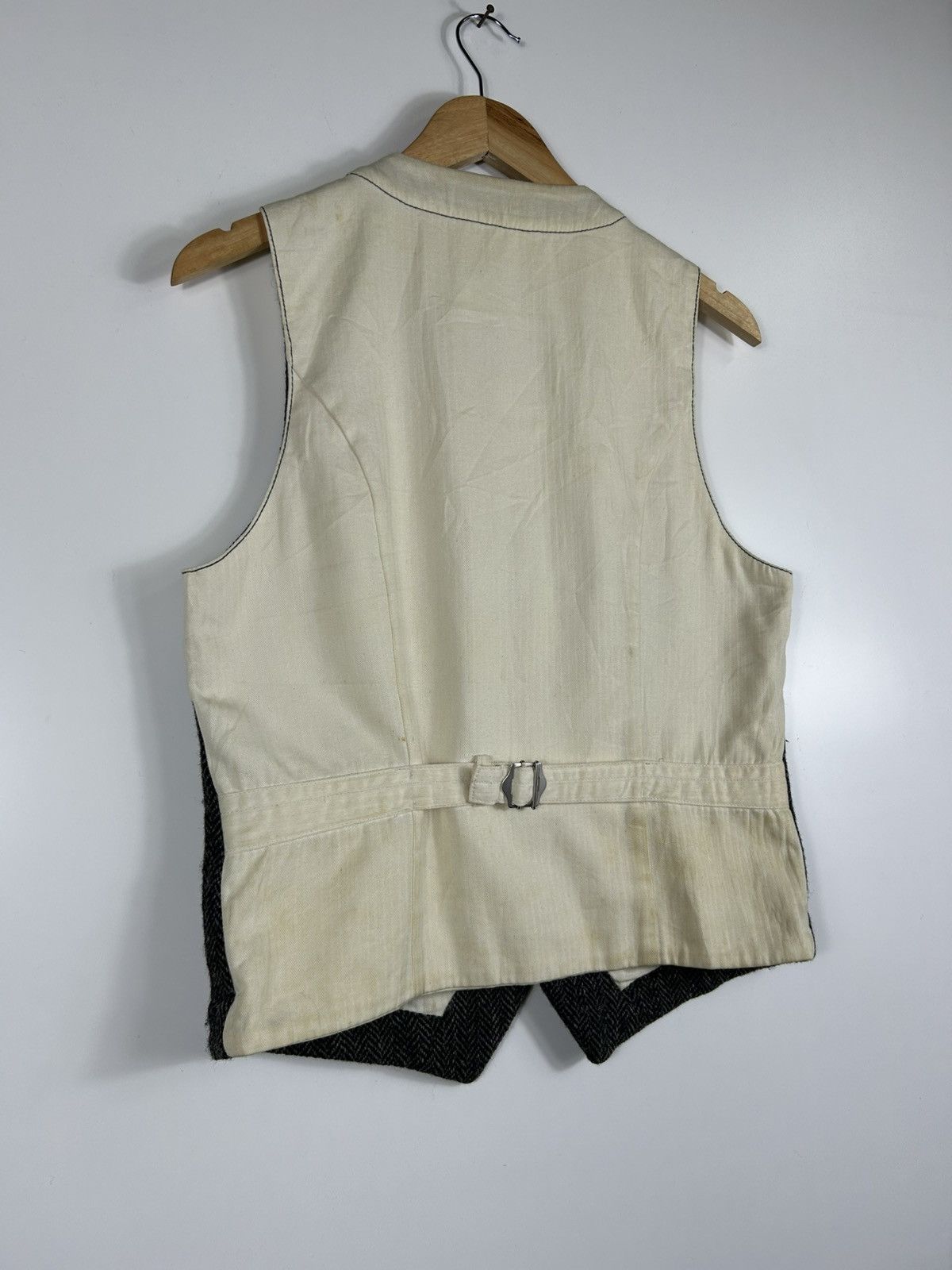 Freewheelers × Harris Tweed ⚡️Vintage PasMal Harris Tweed Workers Style Vest Size US S / EU 44-46 / 1 - 13 Thumbnail
