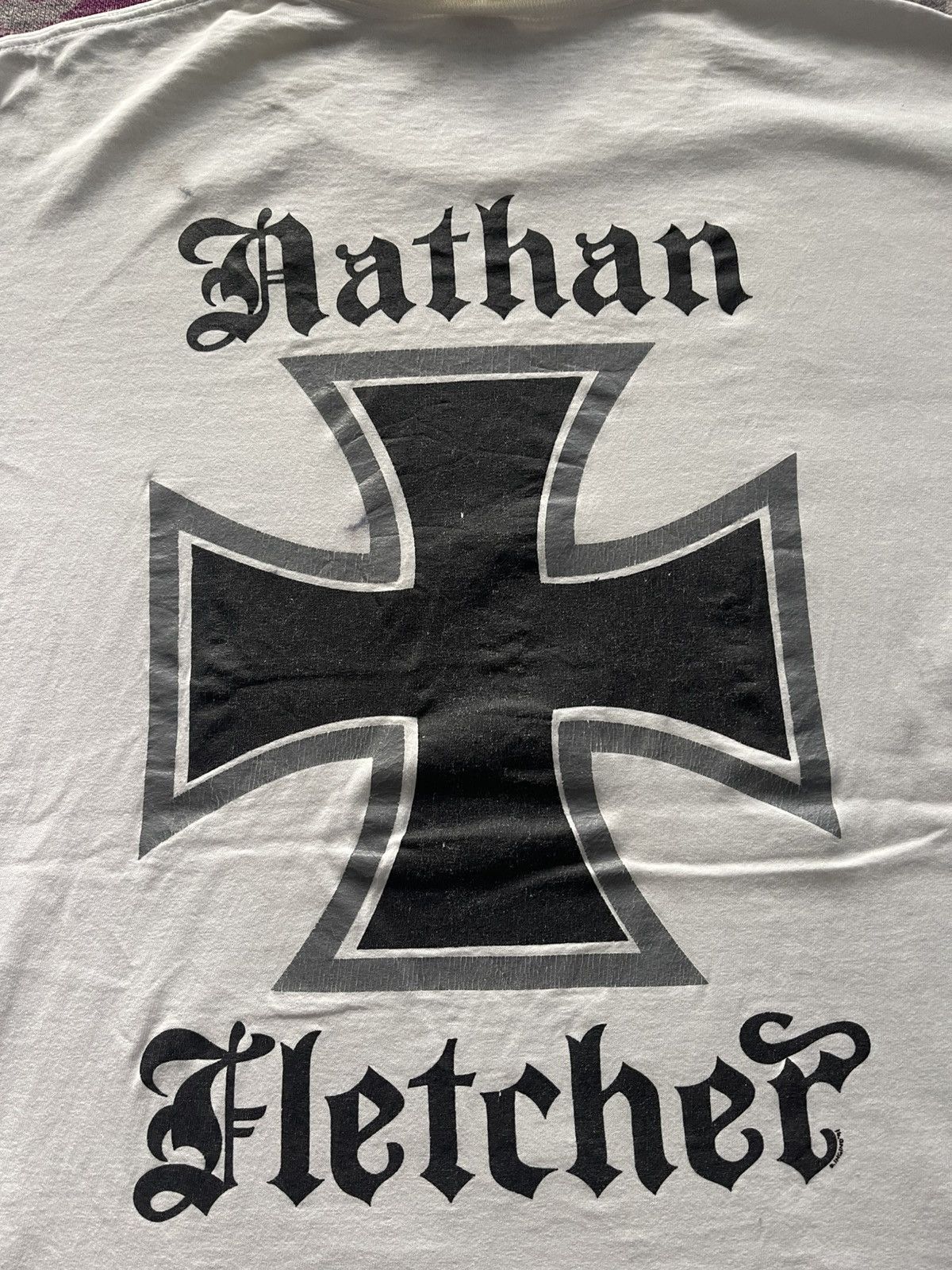 Sex Skateboards VINTAGE NATHAN FLATCHERS TEE VERY RARE Size US L / EU 52-54 / 3 - 4 Thumbnail