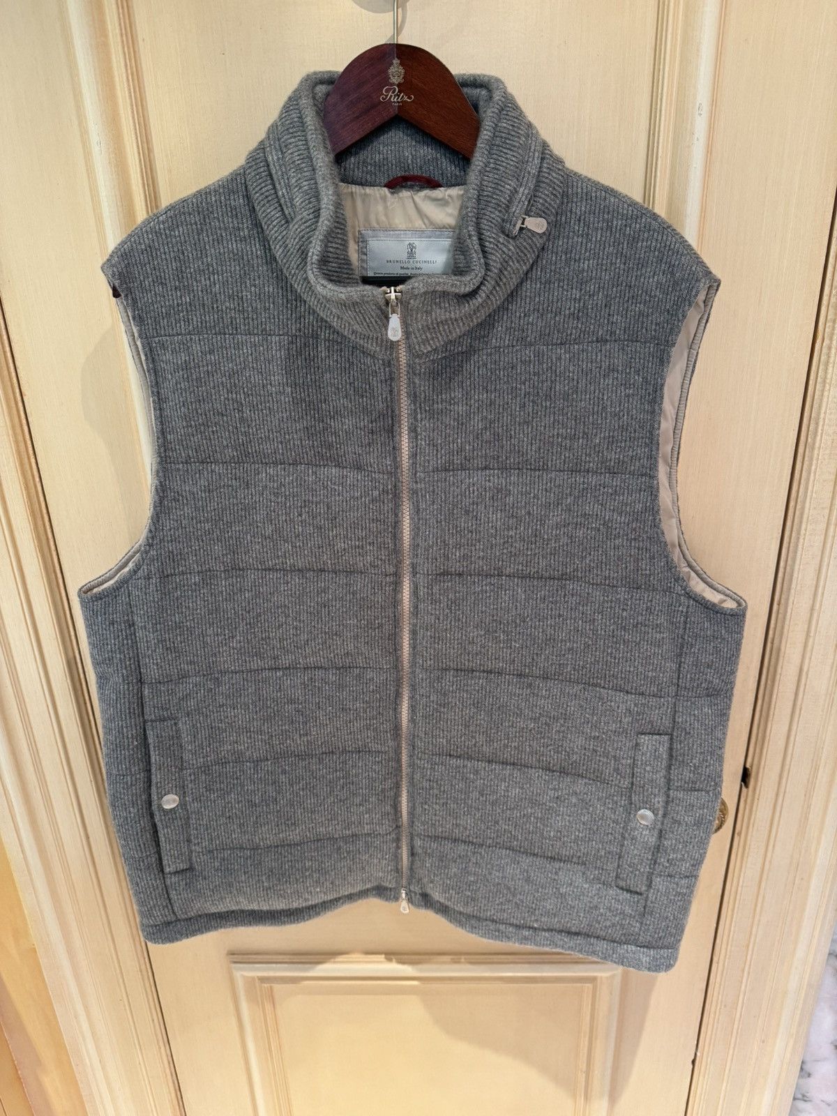 Brunello Cucinelli Brunello Cucinelli cashmere vest Size US XL / EU 56 / 4 - 1 Thumbnail