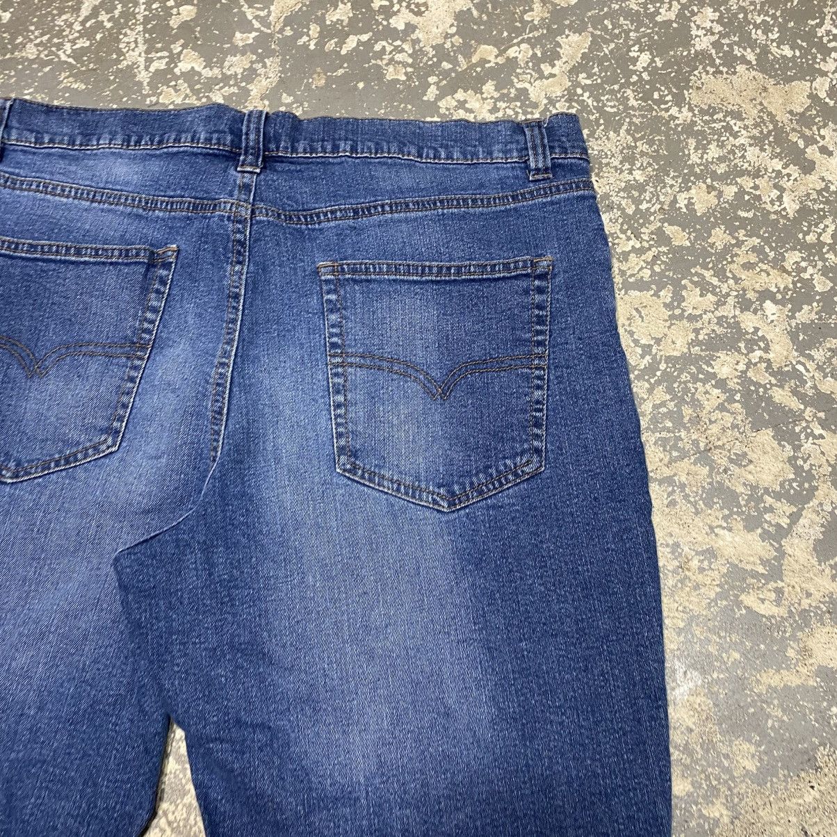 Other Vintage Route 66 Blue Y2K Baggy Shorts Jorts Size US 34 / EU 50 - 3 Thumbnail