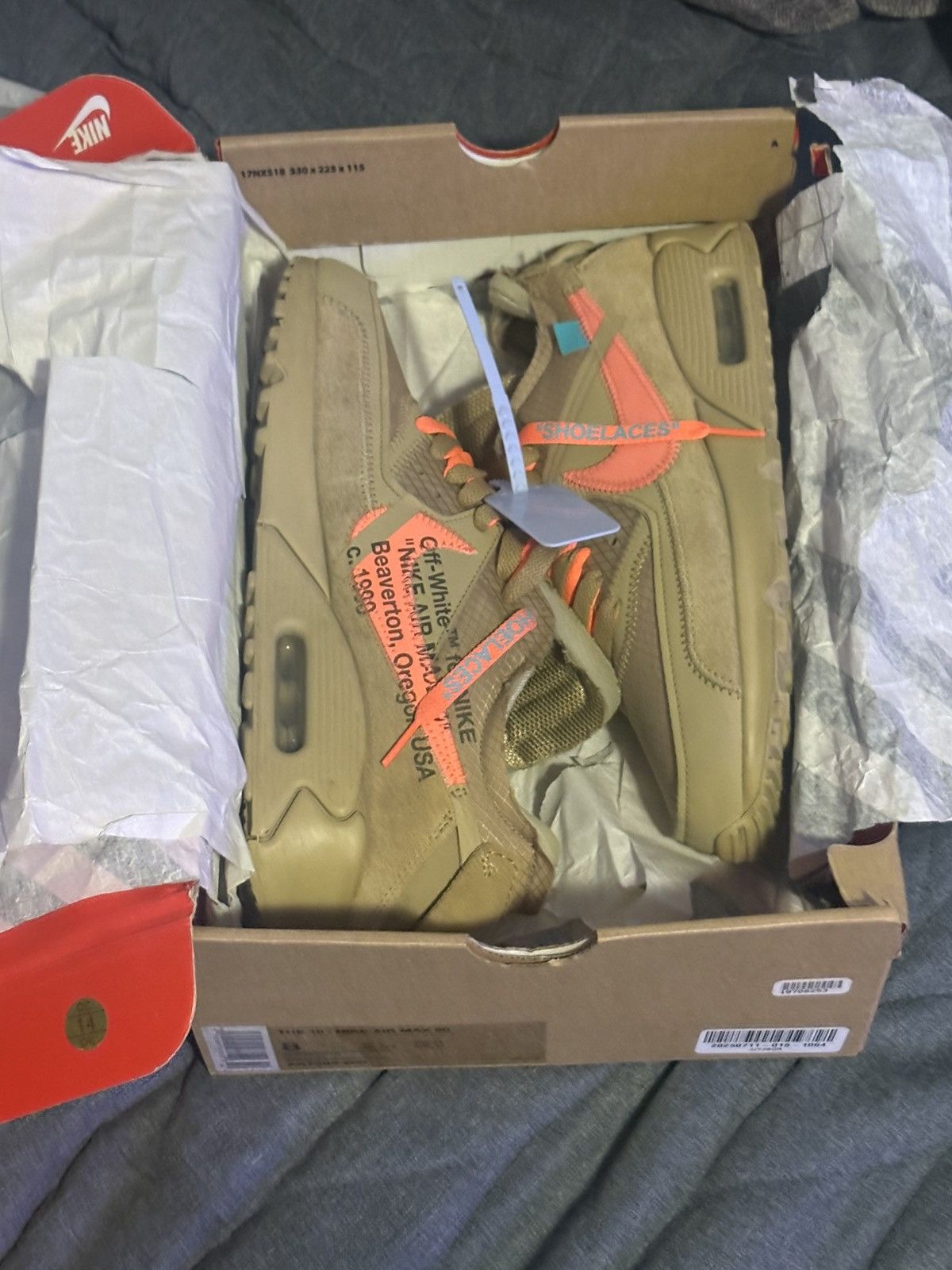 Nike × Off-White Air max 90 Off White Size US 8 / EU 41 - 1 Thumbnail