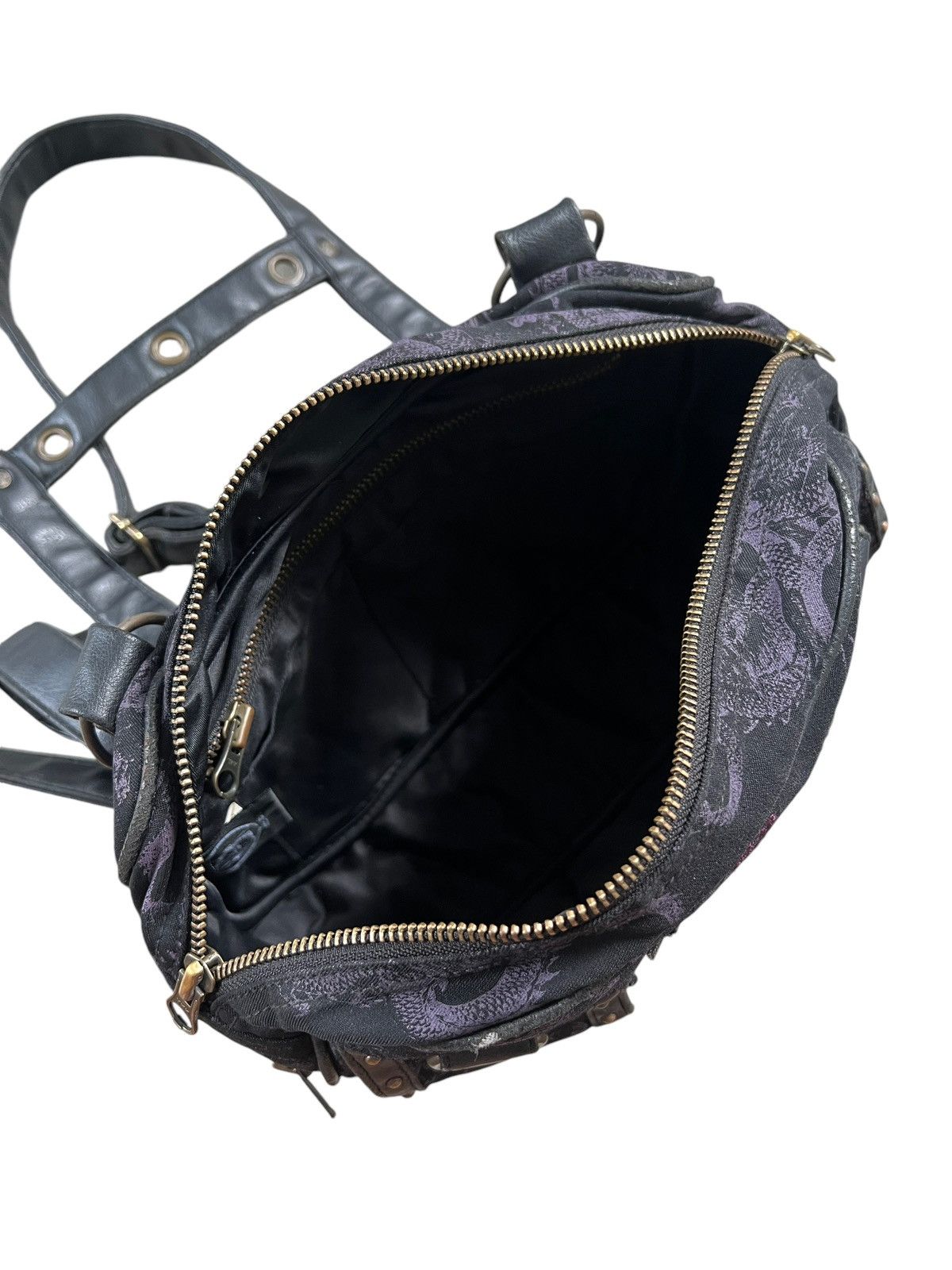 Seditionaries 2000 Ozz On 🇯🇵 Dragon Motif Bondage Strap Backpack Size ONE SIZE - 17 Thumbnail
