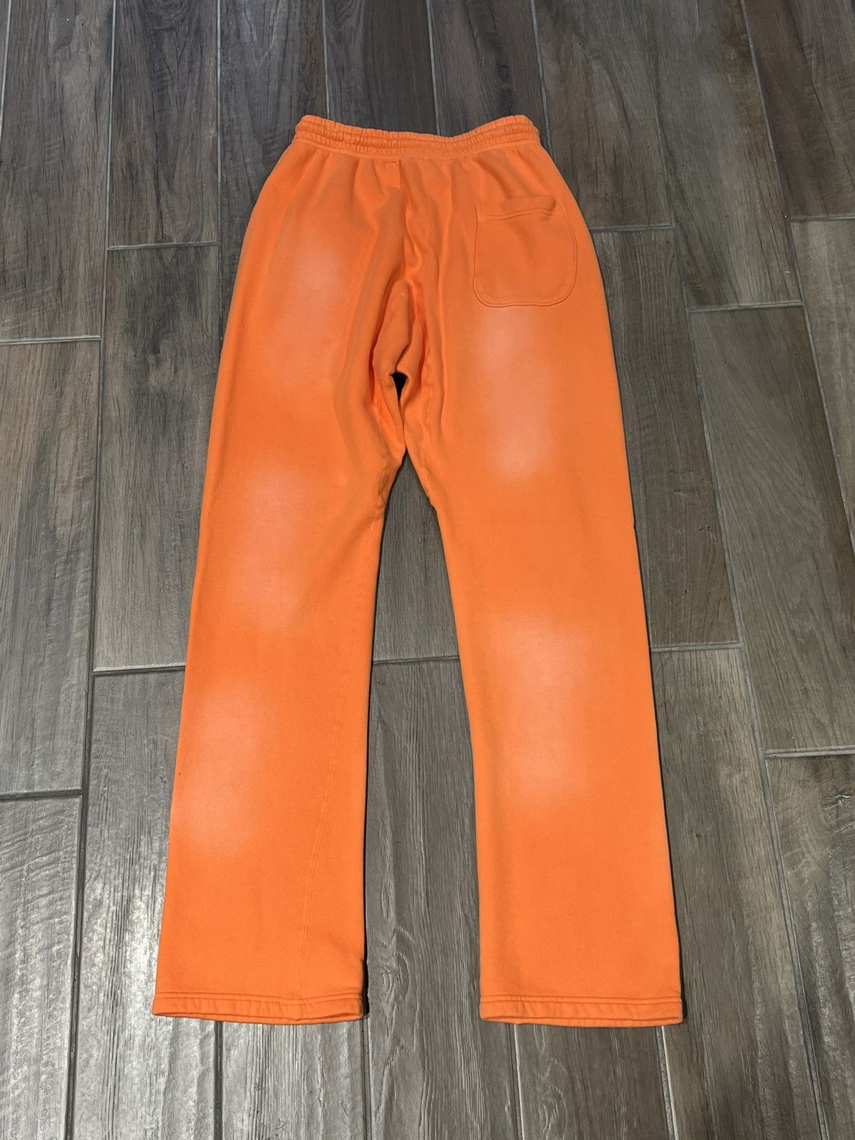 HELLSTAR HELLSTAR “FIRE ORANGE” FLARED SWEATPANTS - SIZE XL Size US 36 / EU 52 - 2 Thumbnail