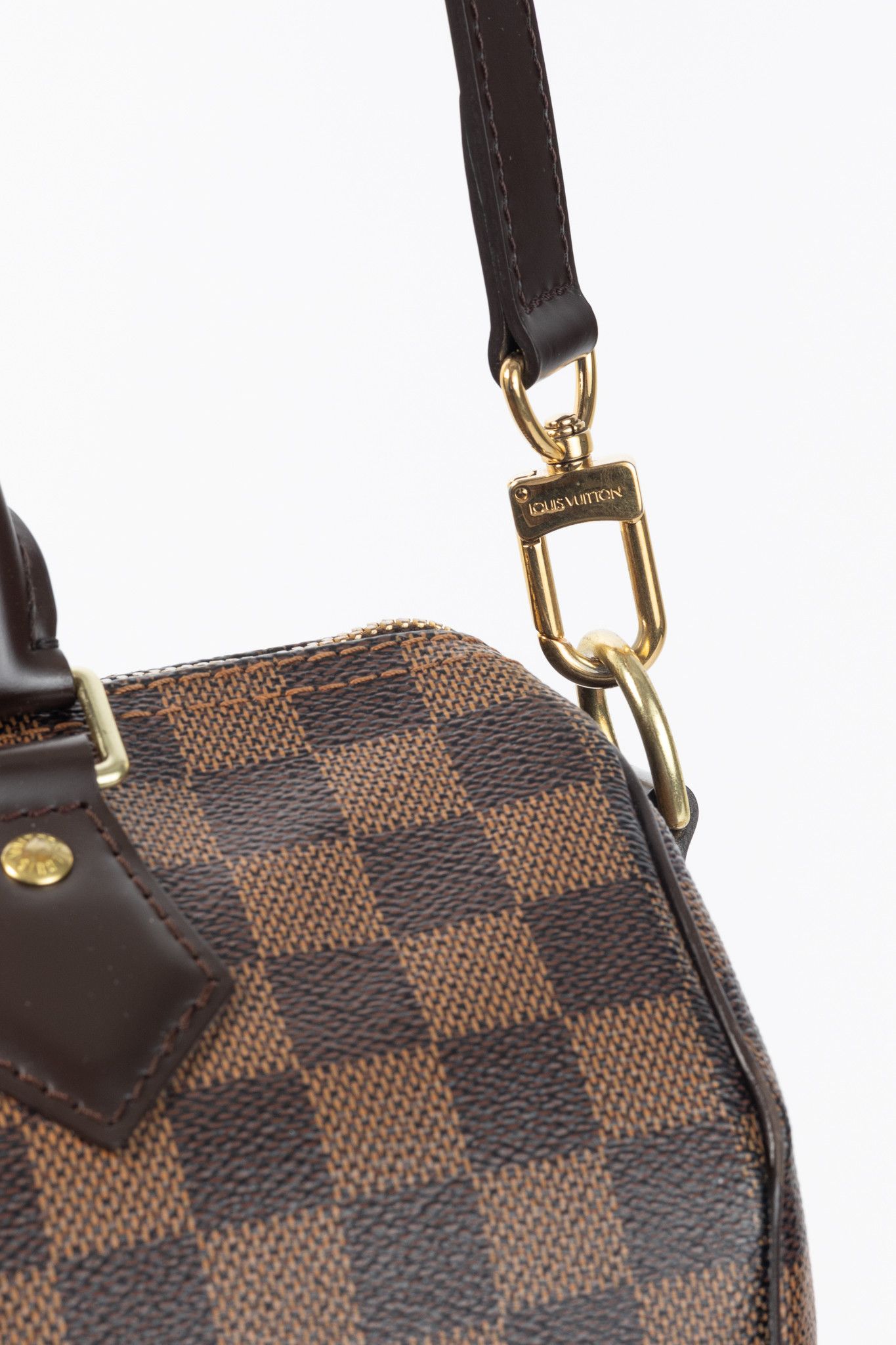 Louis Vuitton Louis Vuitton Speedy Bandouliere NM 25 Damier Canvas Handbag Size ONE SIZE - 7 Thumbnail