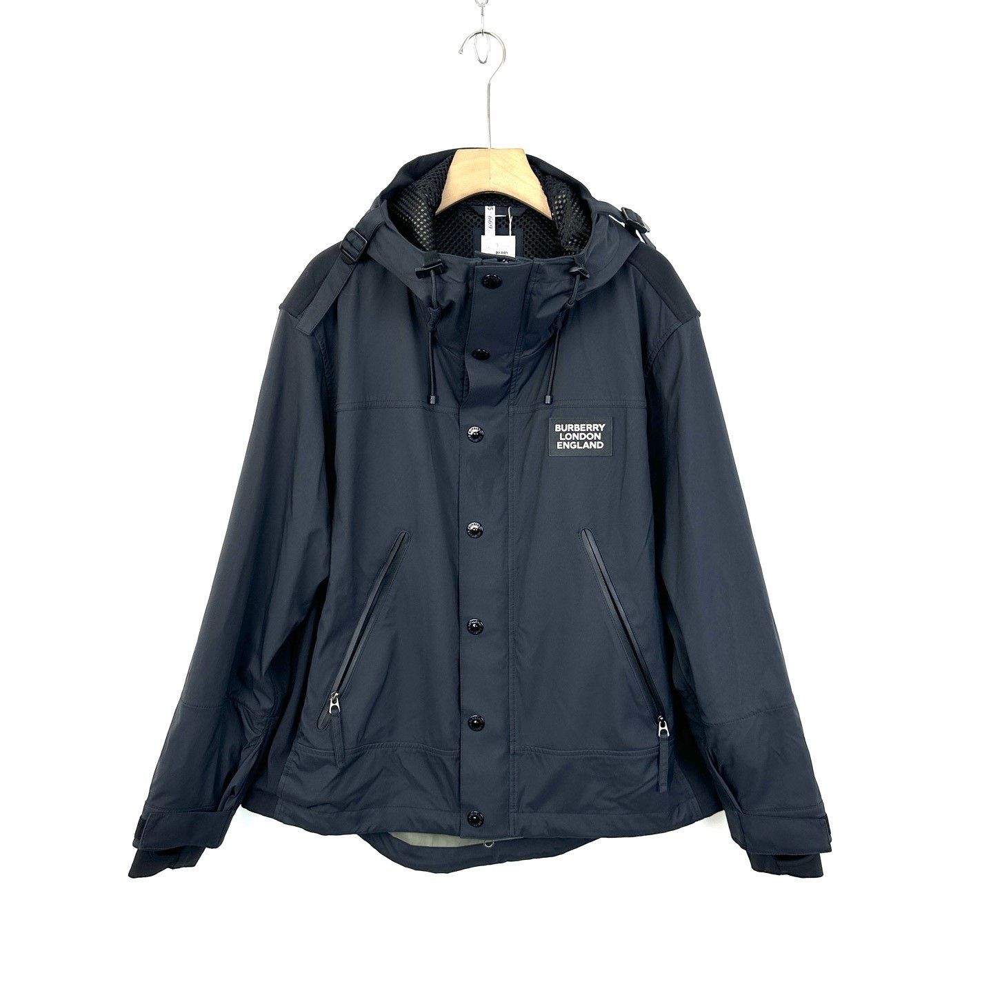 Burberry Burberry Logo Asymmetrical Hem Jacket Size S / US 4 / IT 40 - 1 Thumbnail