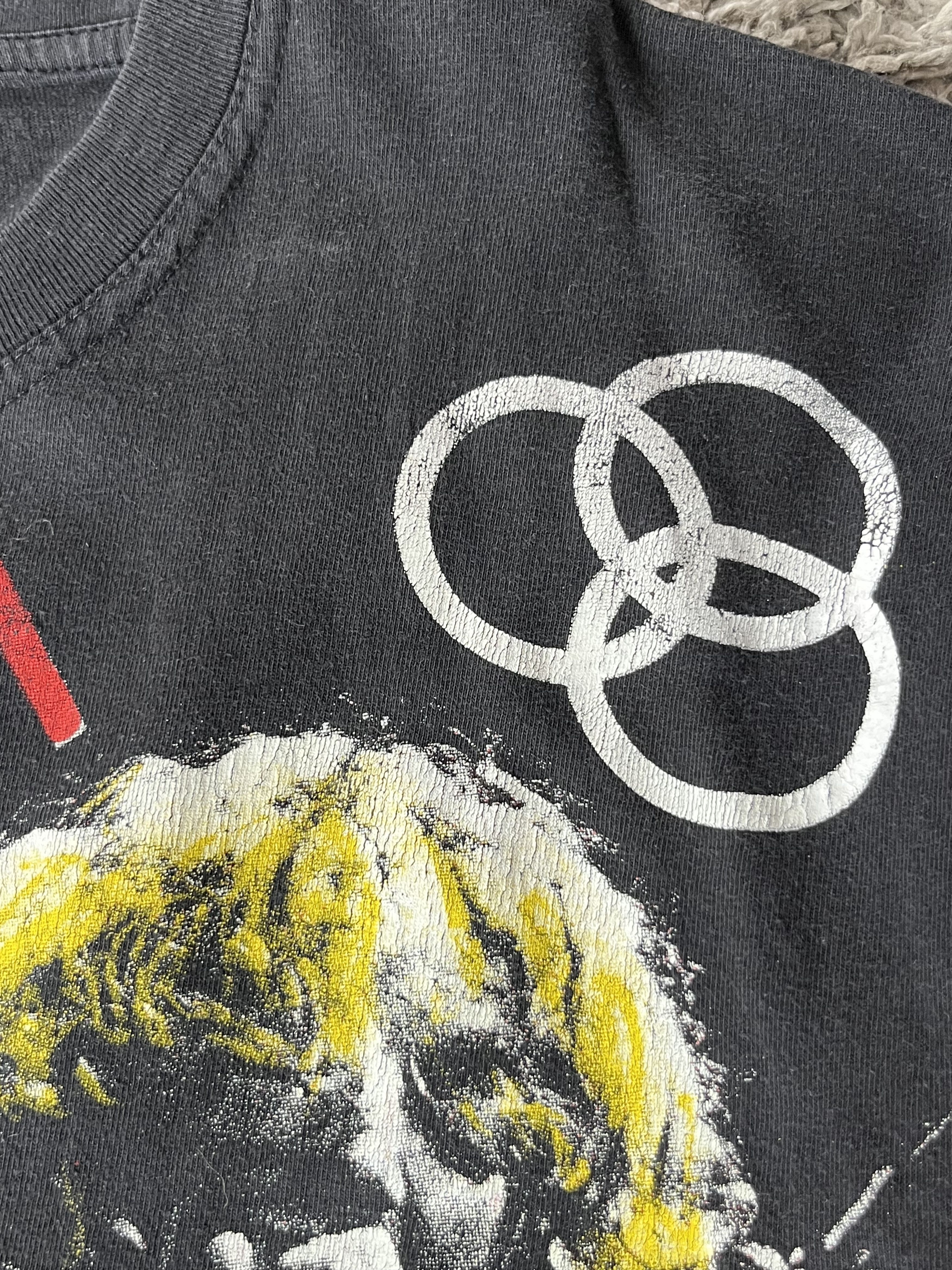 Led Zeppelin Vintage 80s Tee LED ZEPPELIN Zoso BAND TOUR Rare Rock Size US M / EU 48-50 / 2 - 5 Thumbnail