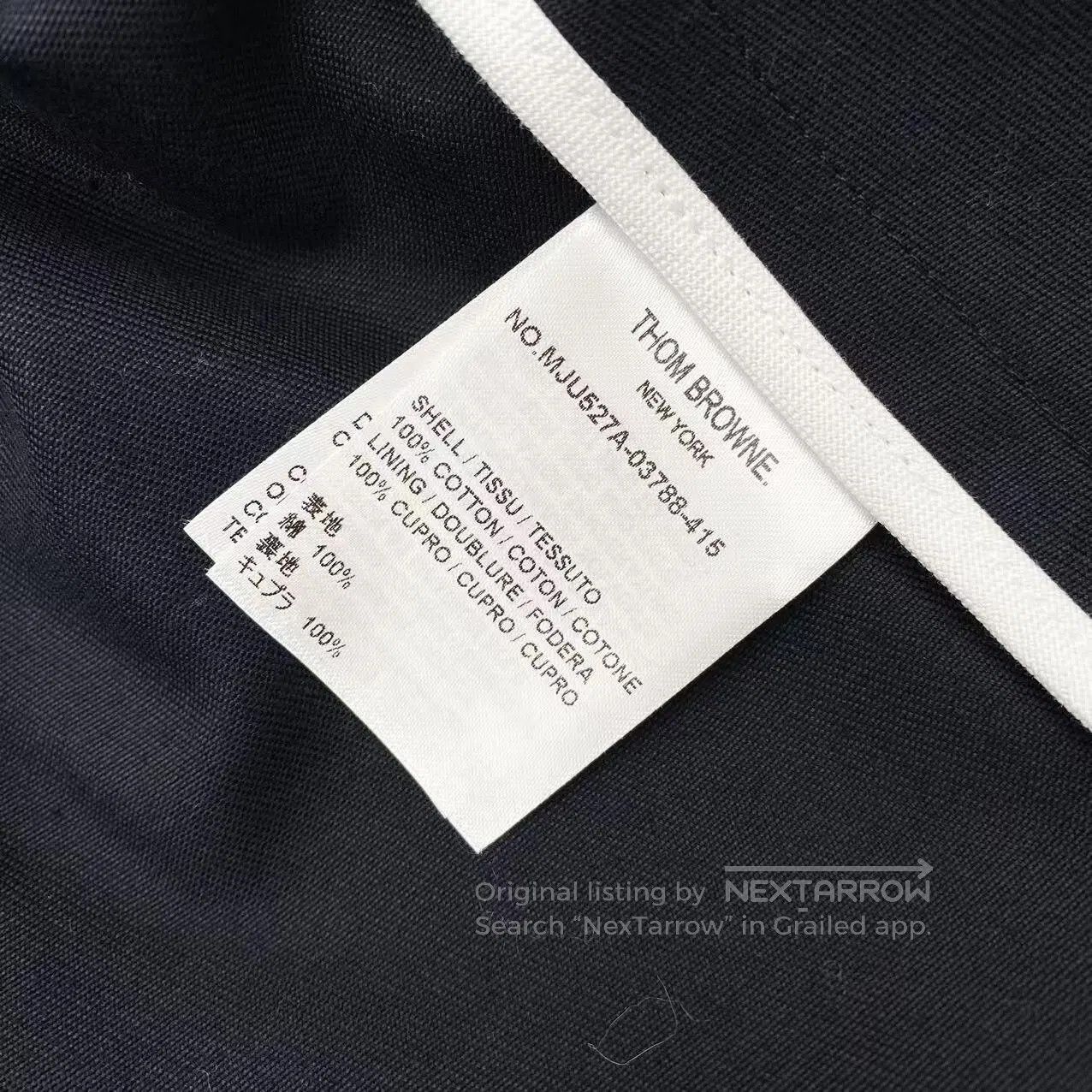 Thom Browne Thom Browne Size 1 Double-sleeved suit with gold buttons| Size S / US 4 / IT 40 - 6 Thumbnail