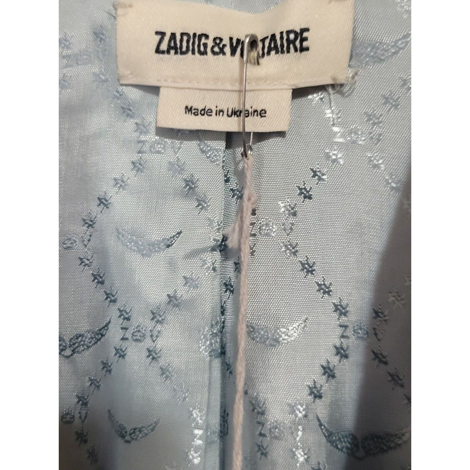 Zadig & Voltaire Zadig & Voltaire Victor Jac Tattoo Marine Women's Blazer Size S / US 4 / IT 40 - 8 Thumbnail