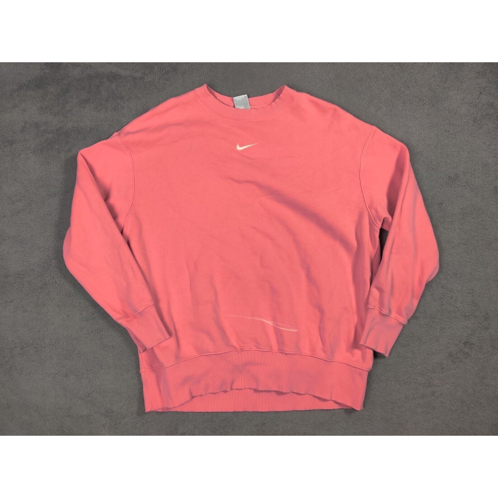Nike Nike Sweater Adult Mens Medium Pink White Embroidered Swoosh Size US M / EU 48-50 / 2 - 1 Thumbnail